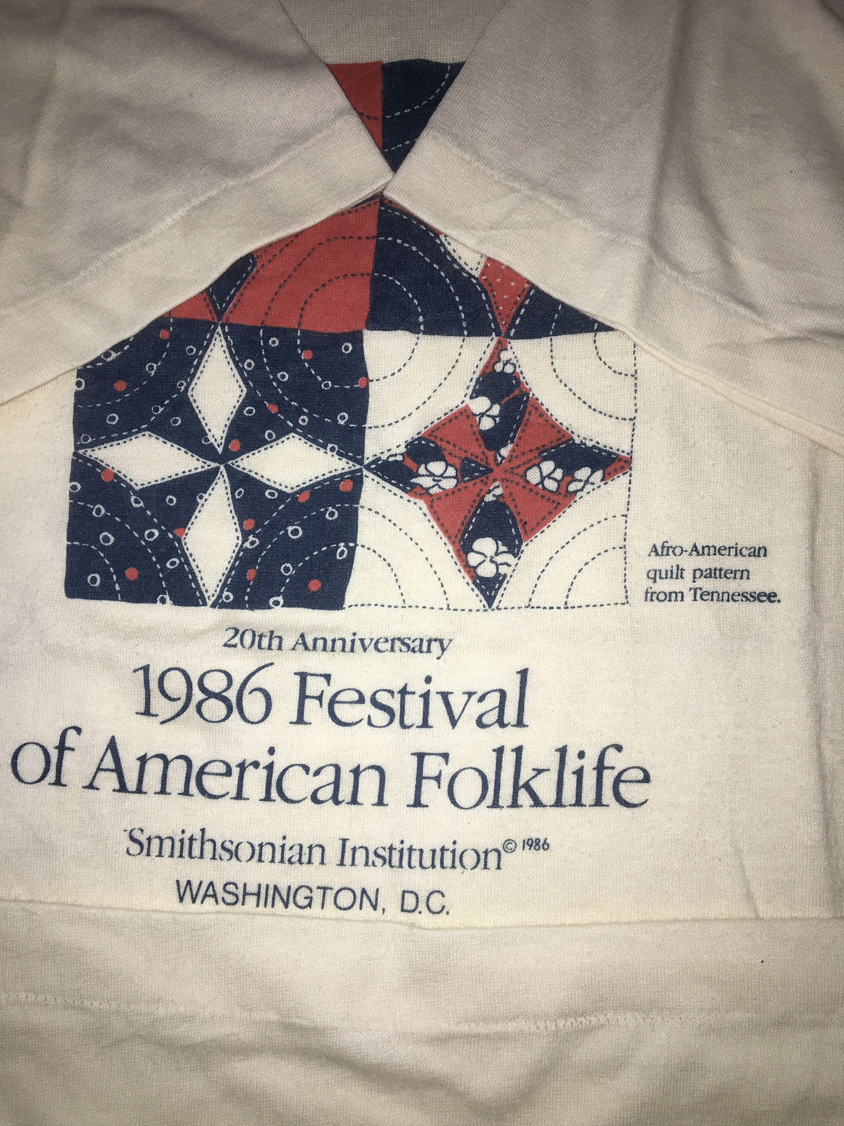 Vintage Vintage 1986 Festival Of American Folklife Shirt Size US S / EU 44-46 / 1 - 8 Thumbnail