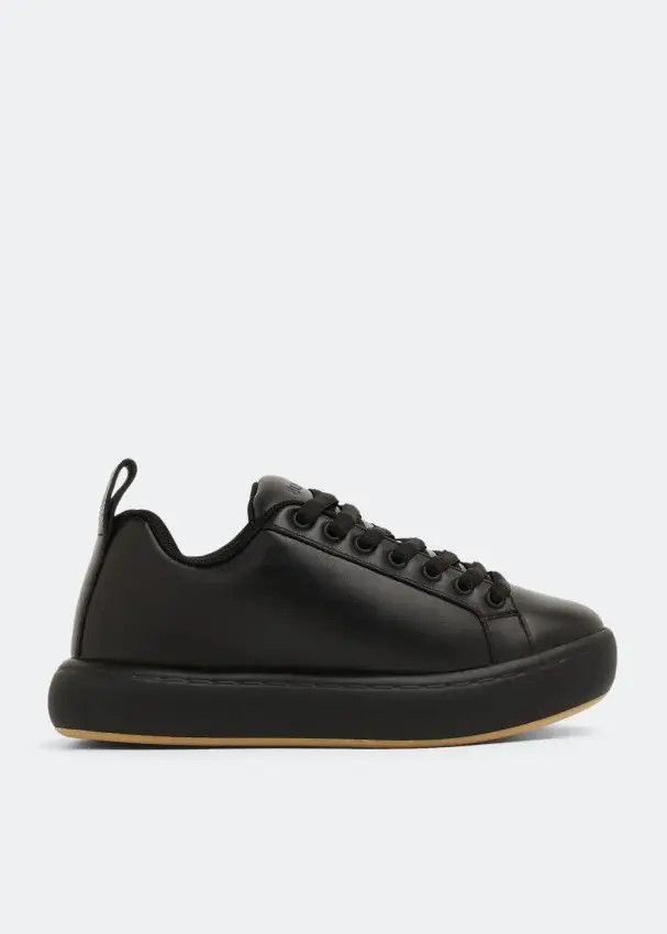 Bottega Veneta o1bcso1str0225 Pillow Sneakers in Black Size US 10 / IT 40 - 1 Thumbnail