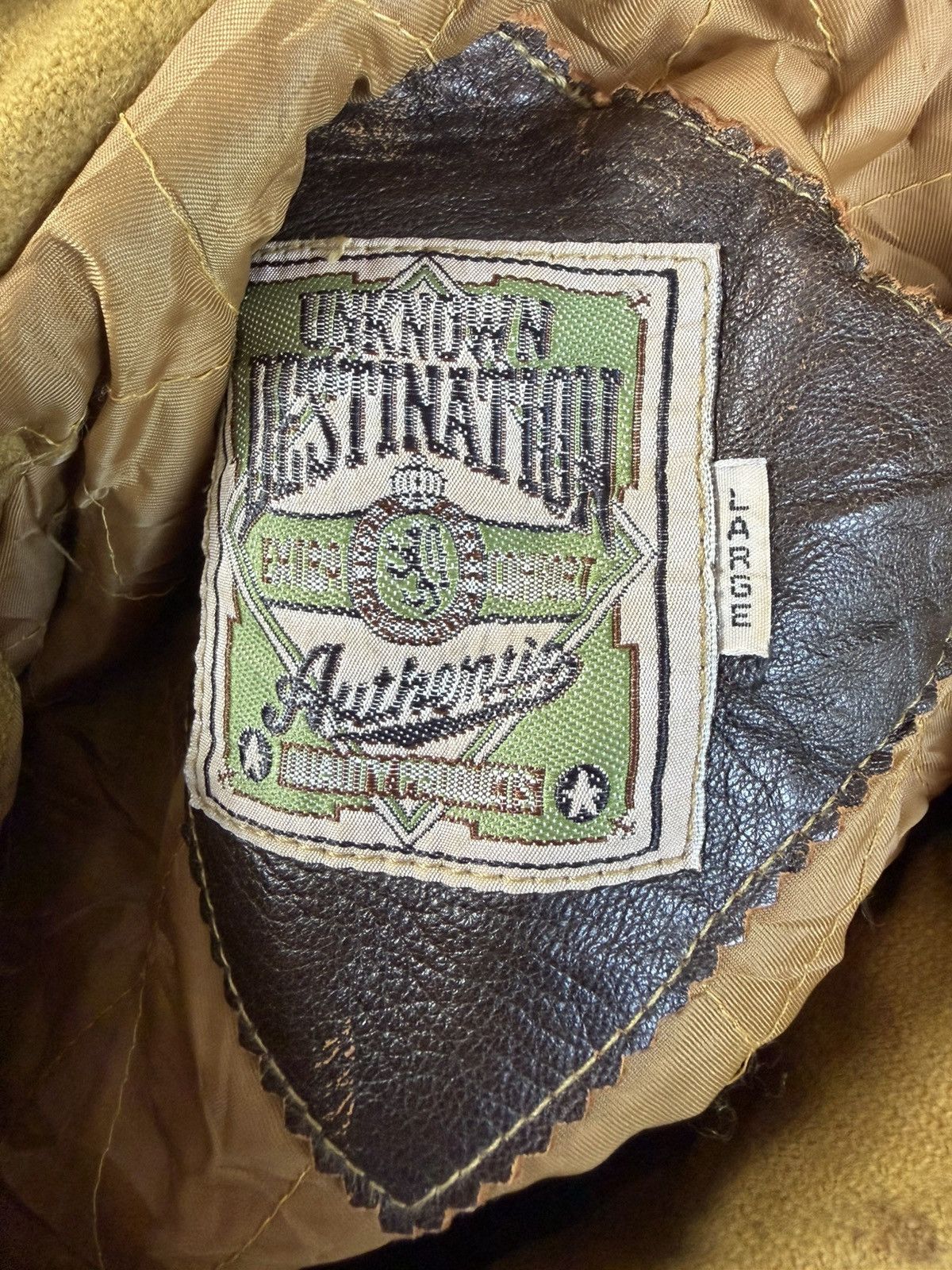 Japanese Brand Vintage unknown destination jacket Size US L / EU 52-54 / 3 - 5 Thumbnail