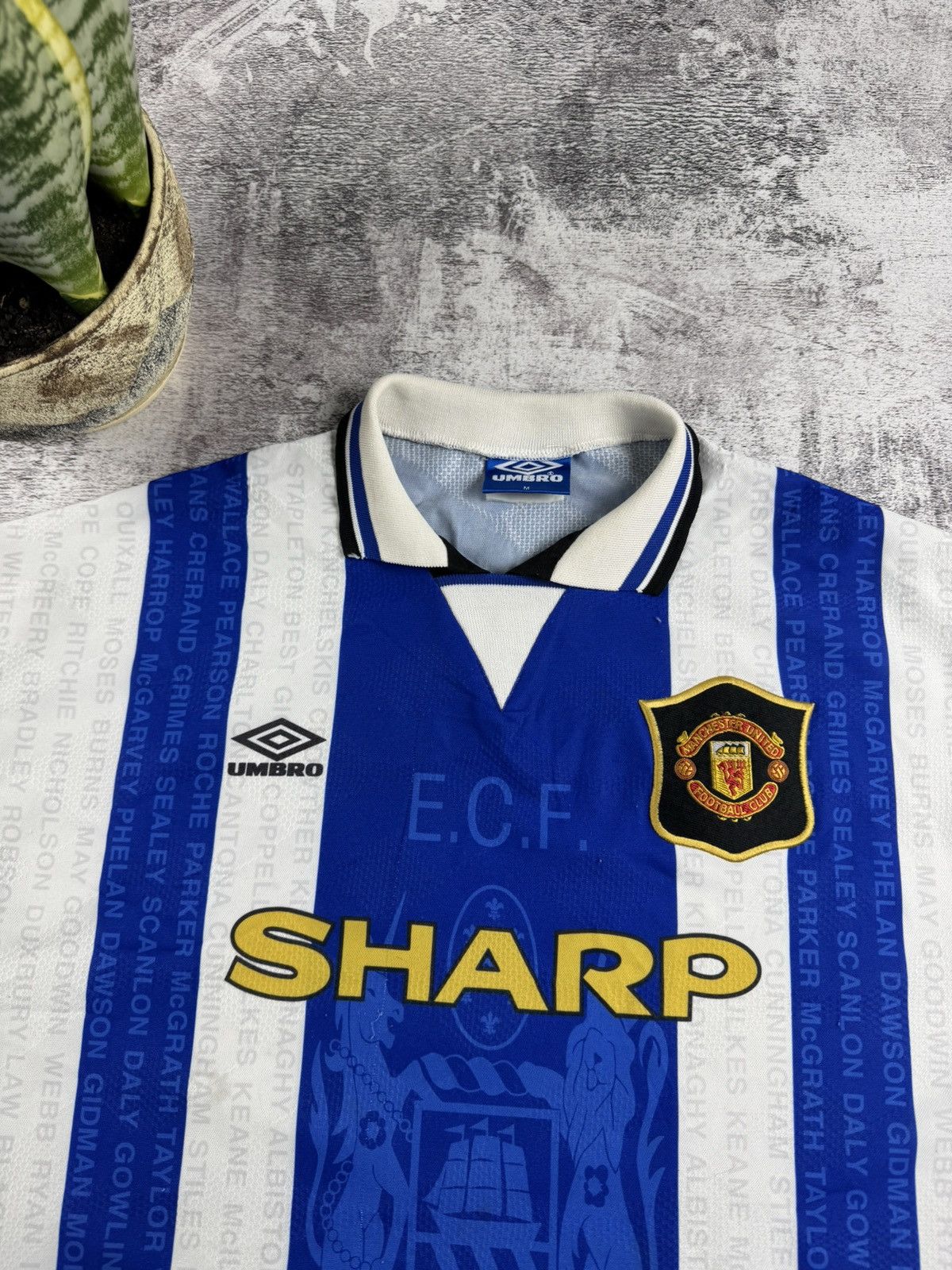 Umbro Umbro Manchester 1994/1996 Paul Ince 8 Third Kit Shirt Jersey Size US M / EU 48-50 / 2 - 10 Thumbnail