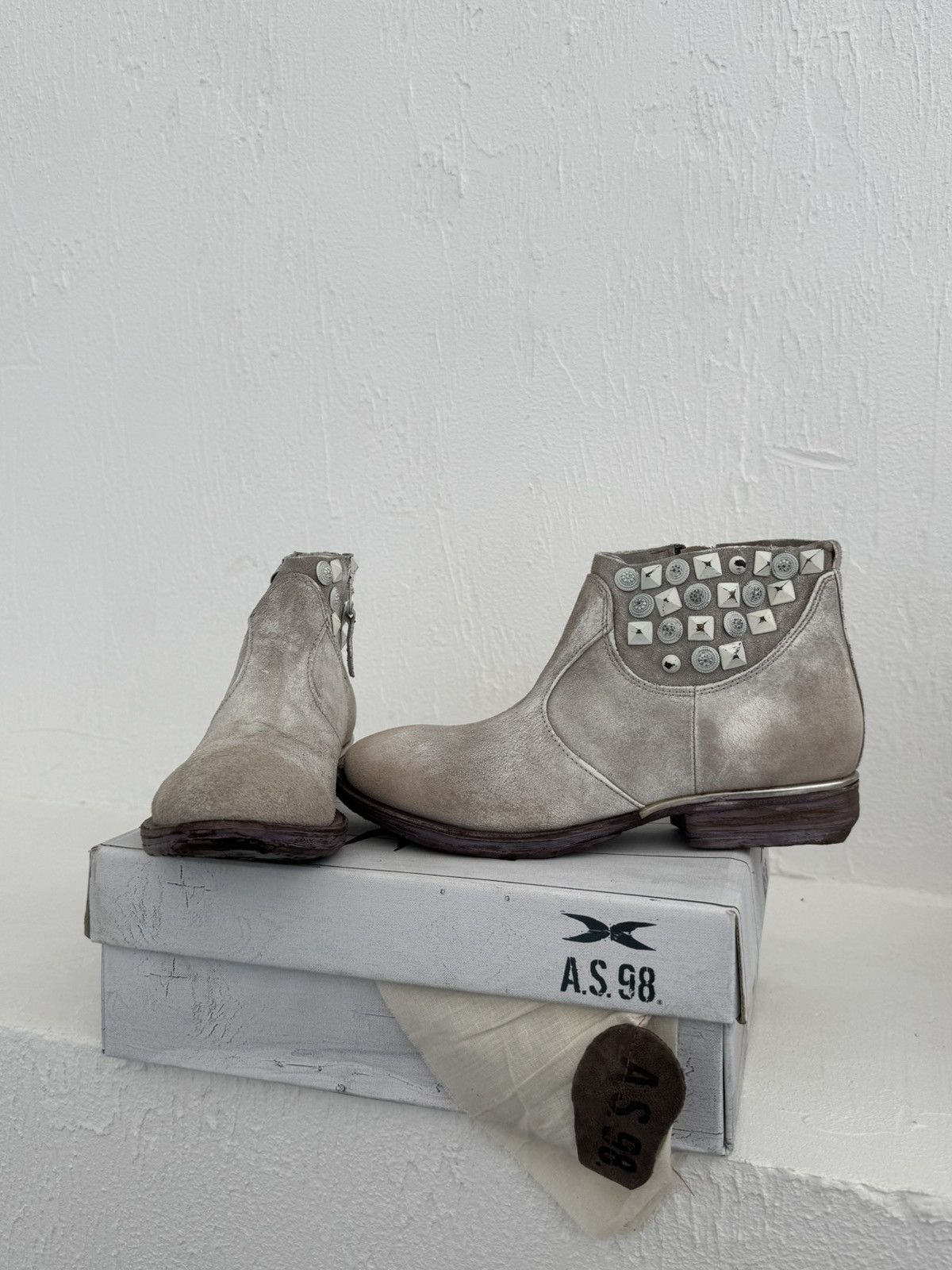 A.S.98 New Archival AS98 Boots Margiela Sample Size US 7.5 / EU 40-41 - 3 Thumbnail