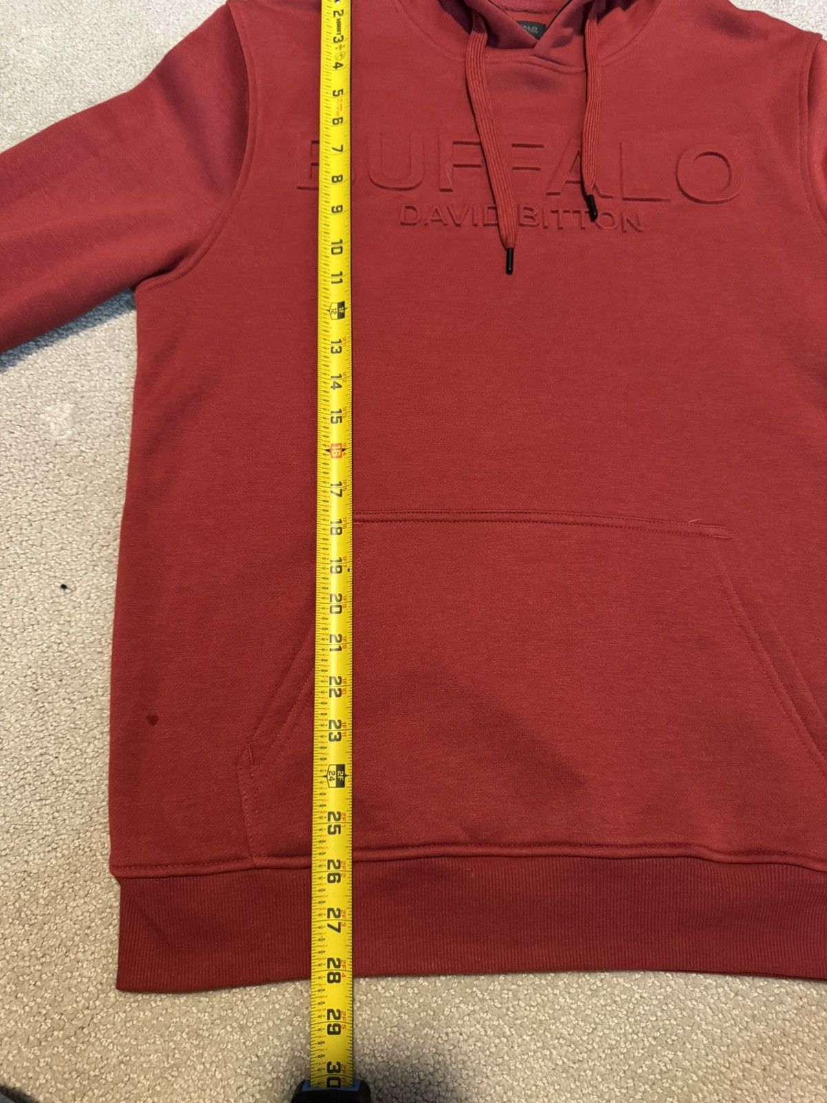 Buffalo David Bitton Red Buffalo David Bitton Hoodie Size US L / EU 52-54 / 3 - 7 Thumbnail