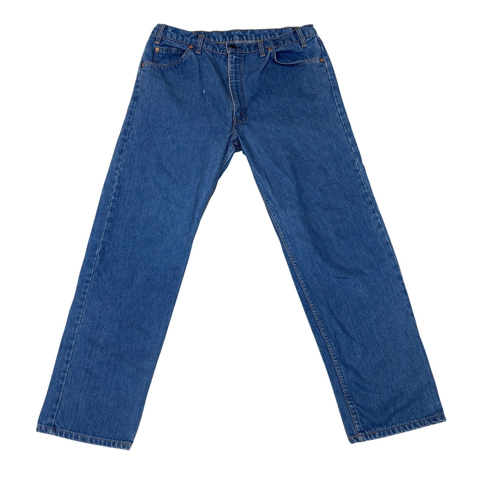 Levi's Vintage 90s Levi's 505 Orange Tab Jeans Men's 38x30 (36x30) Size US 38 / EU 54 - 1 Thumbnail