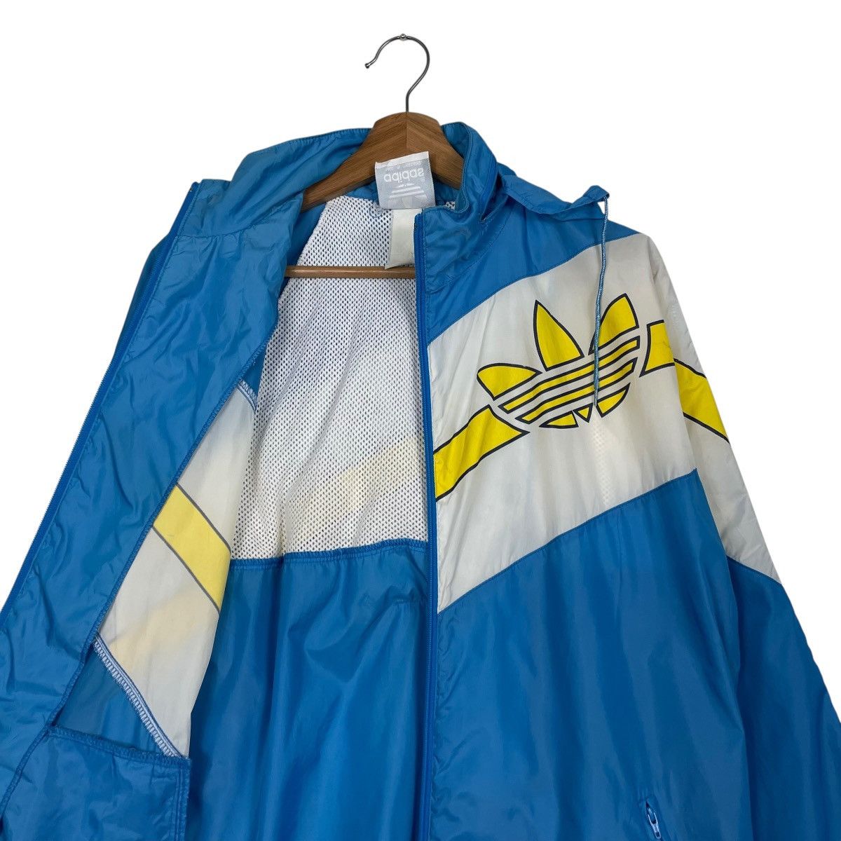 Adidas Adidas Big Logo Windbreaker Jacket Size US M / EU 48-50 / 2 - 11 Thumbnail