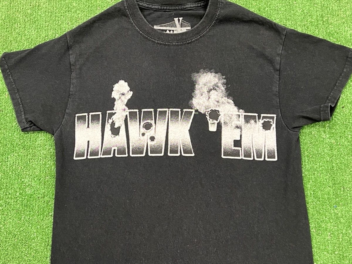 Rap Tees Vlone x Pop Smoke Meet The Woo 2 Hawk Em Tee Size US S / EU 44-46 / 1 - 2 Thumbnail