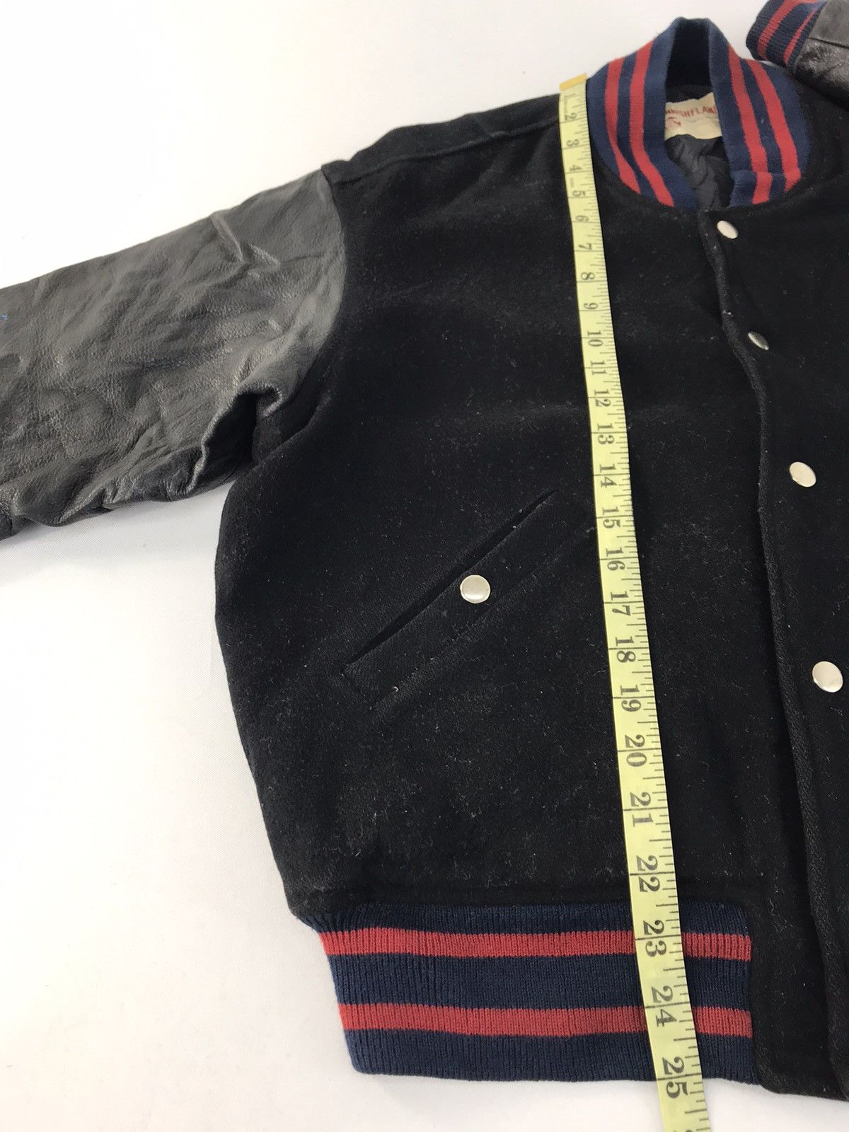 Leather Rare Prankish Flandre Tokyo Varsity Jacket Leather Sleeve Size US M / EU 48-50 / 2 - 12 Thumbnail
