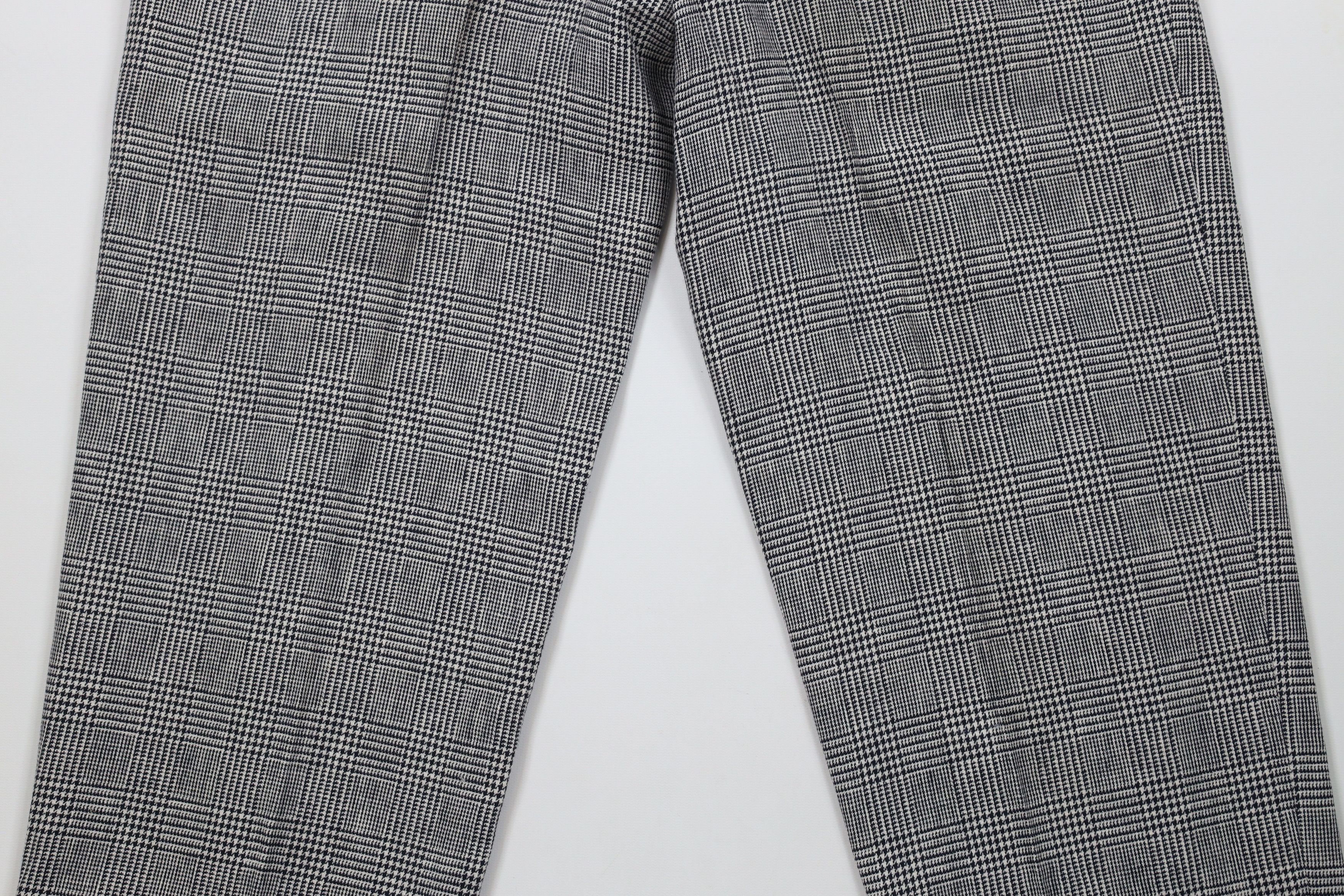 Ralph Lauren × Vintage Vintage 90s Ralph Lauren Wide Leg Chino Pants Houndstooth Size US 32 / EU 48 - 11 Thumbnail