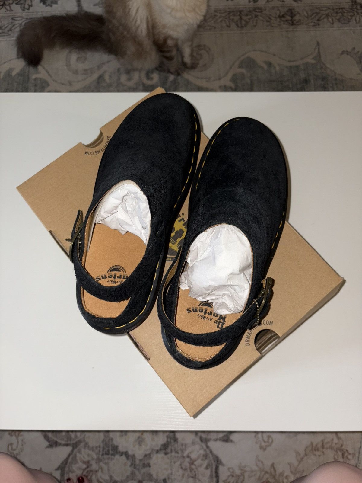 Dr. Martens DR. MARTENS - Black Isham Mules Size US 10 / IT 40 - 1 Thumbnail