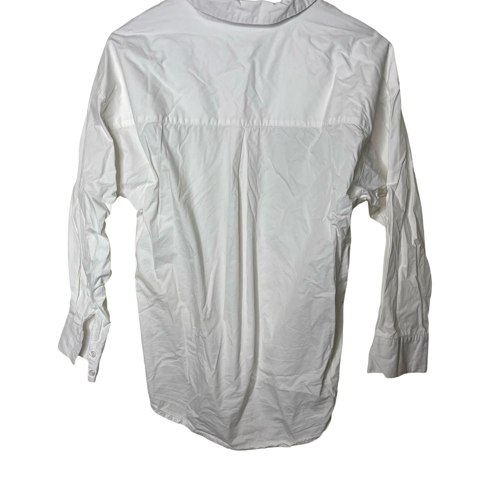 Gestuz Gestuz white oversized boxy fit button down shirt sz 36 US 4 Size S / US 4 / IT 40 - 3 Thumbnail