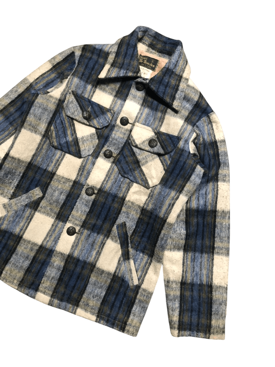Sears Vintage Sears The Man's Store Wool Flannel Jacket Rare Size US S / EU 44-46 / 1 - 6 Thumbnail