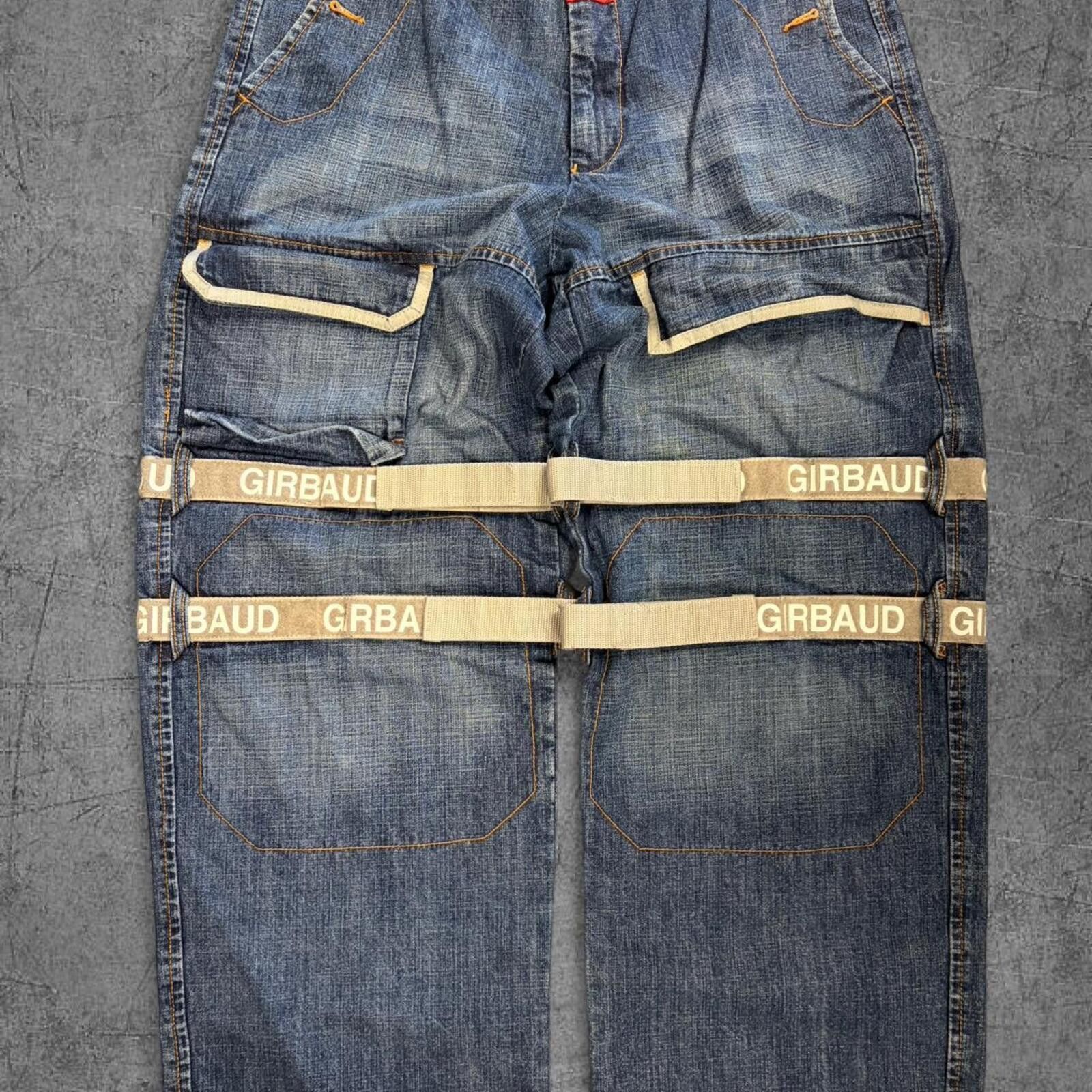 Marithe + Francois Girbaud Y2K Marithé & Francois Girbaud Baggy Strap Jeans Size US 32 / EU 48 - 2 Thumbnail