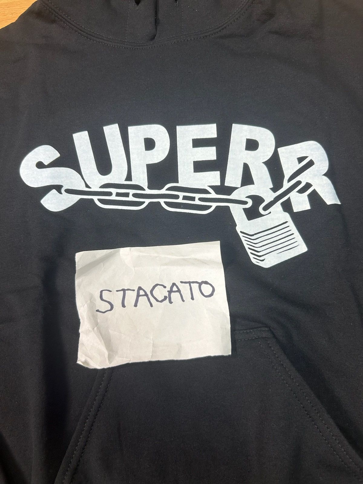 Rap Tees × Superrradical × Tyler Grosso Superrradical Tyler Grosso Chain Hoodie Black Size US S / EU 44-46 / 1 - 3 Thumbnail