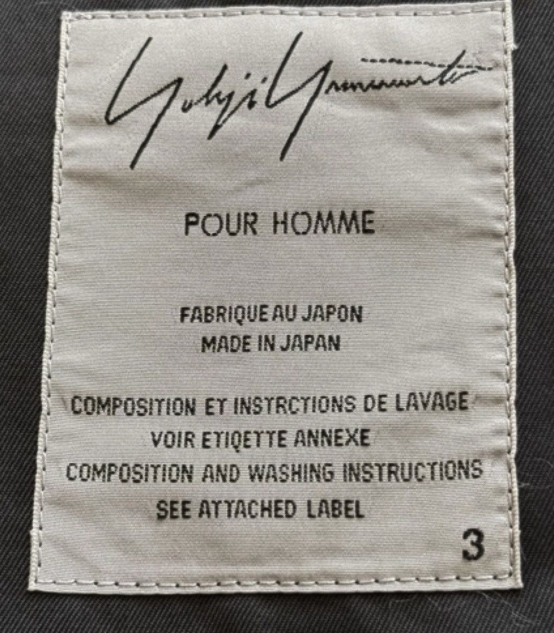 Yohji Yamamoto Pour Homme Jacket Coat Size US L / EU 52-54 / 3 - 7 Thumbnail