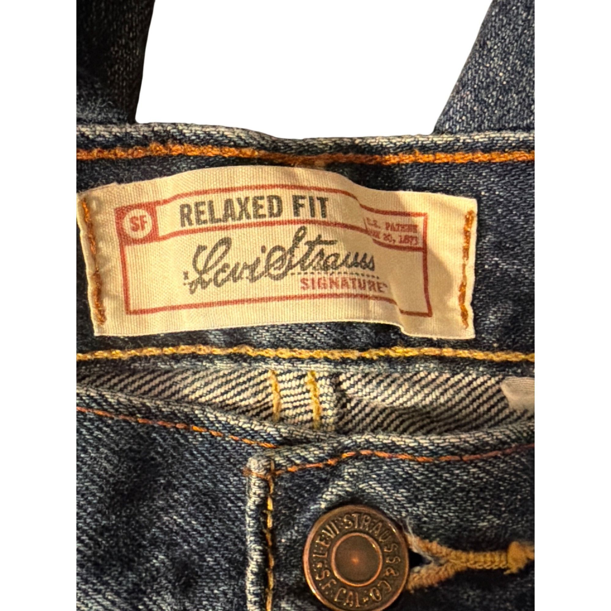 Levi's Levi Strauss Womens Relaxed Fit Jeans Blue Denim No Size Tag Size 26" / US 2 / IT 38 - 3 Thumbnail