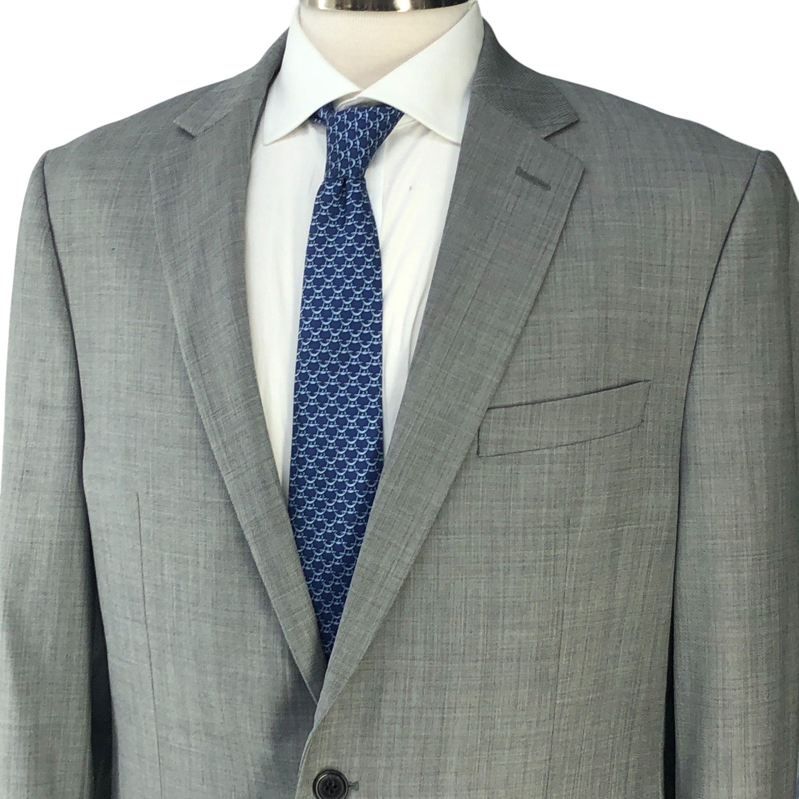 Lauren Ralph Lauren Ralph Lauren LRL 42L Suit Drop 4 Gray 2 RECENT *TINY FLAW Size 42L - 3 Thumbnail