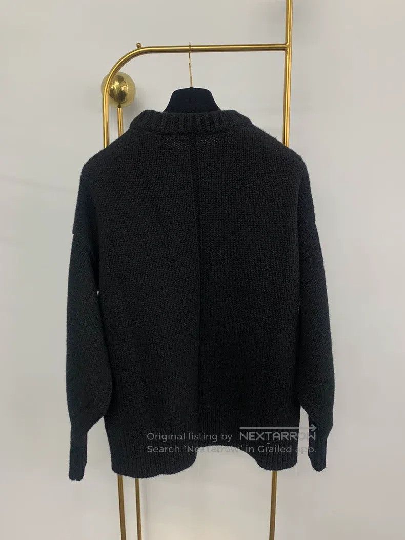 The Row The row Loose Black Sweater Size XS / US 0-2 / IT 36-38 - 2 Thumbnail