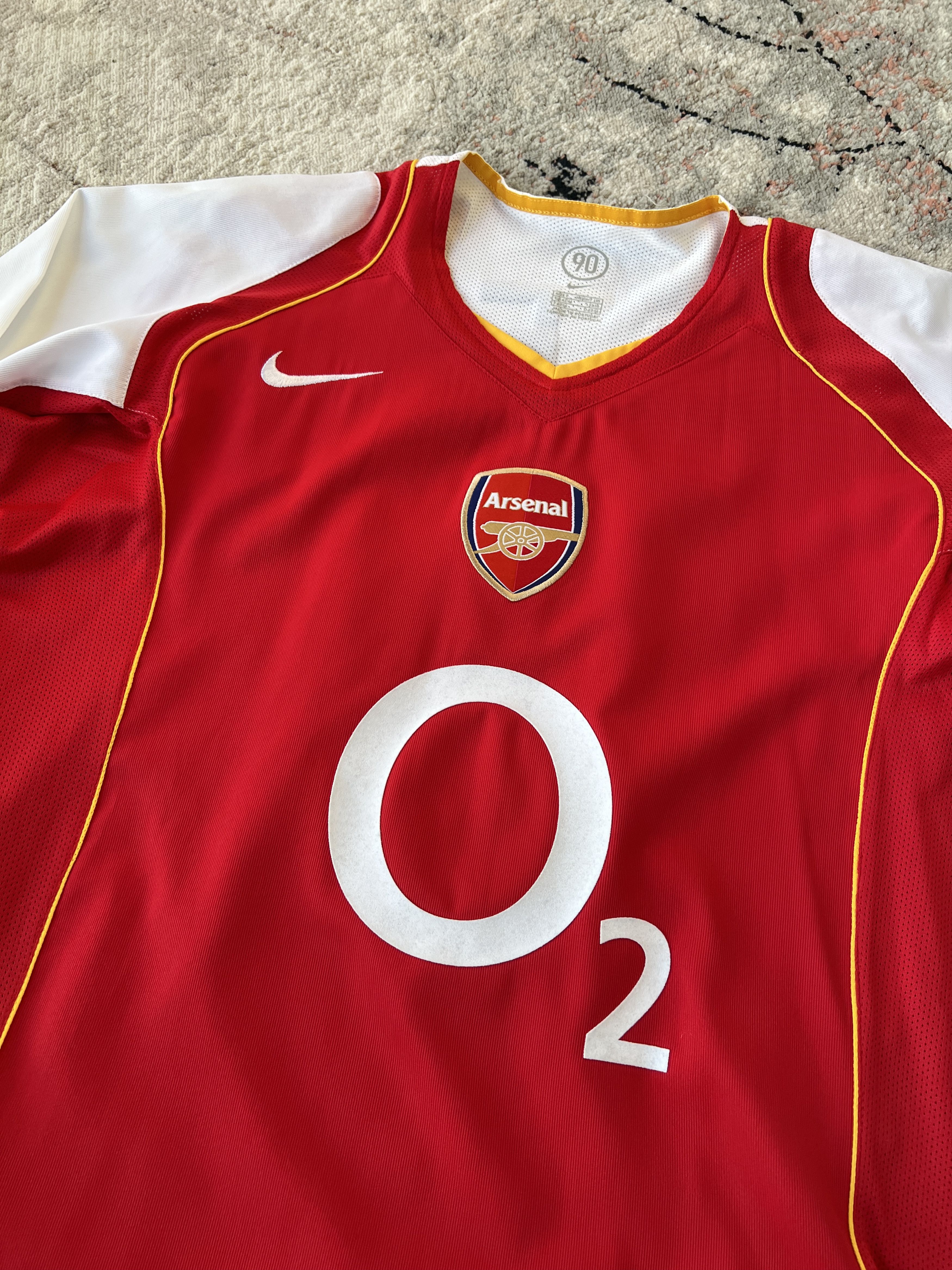 Nike Nike Arsenal 2004/2005 Alexander Hleb Jersey Size US L / EU 52-54 / 3 - 6 Thumbnail