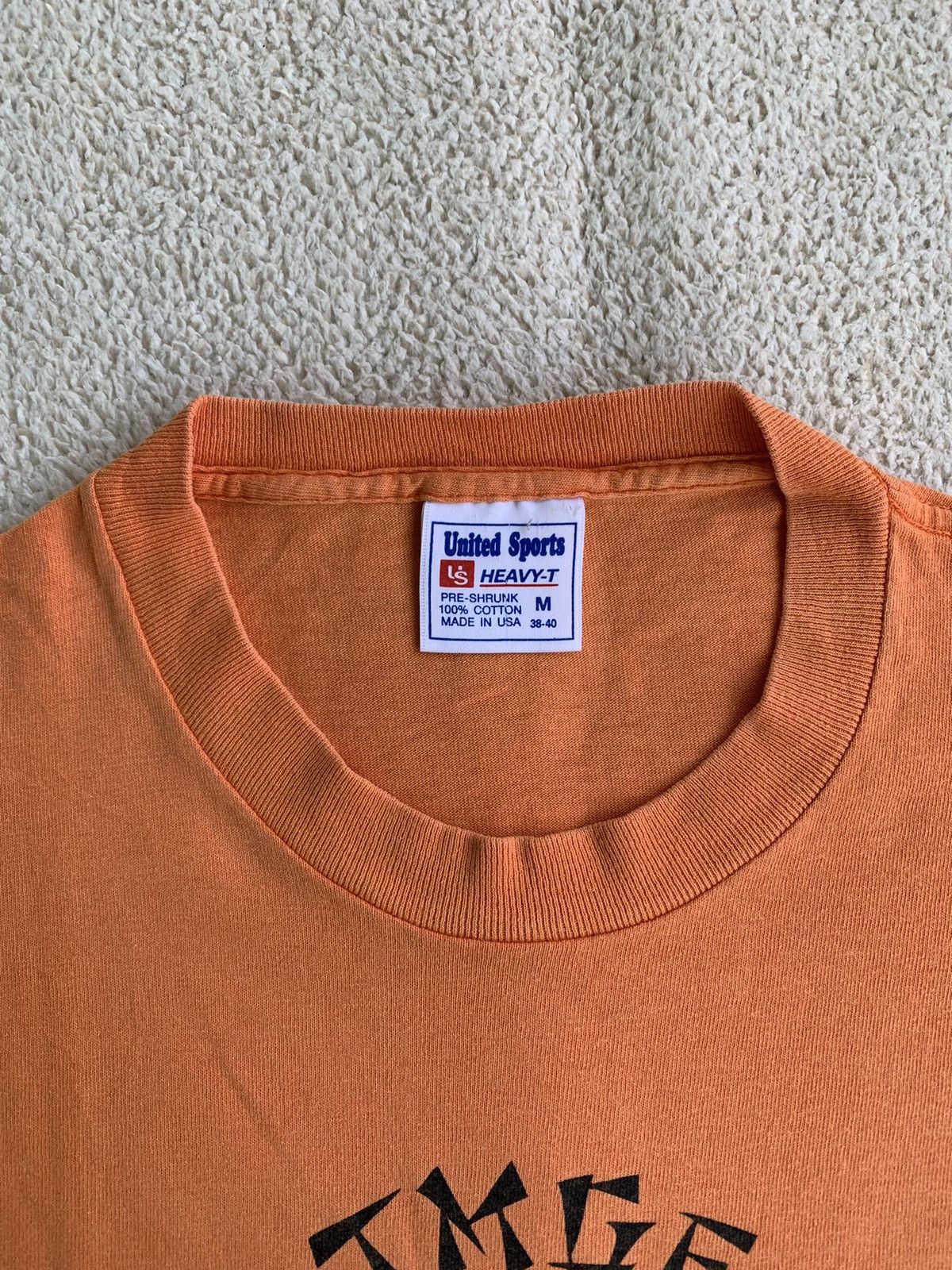 Band Tees × Vintage VTG 90s TMGE punk skull band tee Size US M / EU 48-50 / 2 - 4 Thumbnail