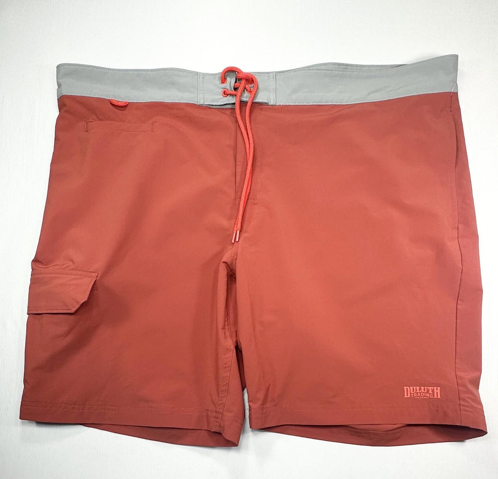 Duluth Trading Company Duluth Trading Drawstring Board Shorts Swim Trunks Red 44 Size US 40 / EU 56 - 1 Thumbnail