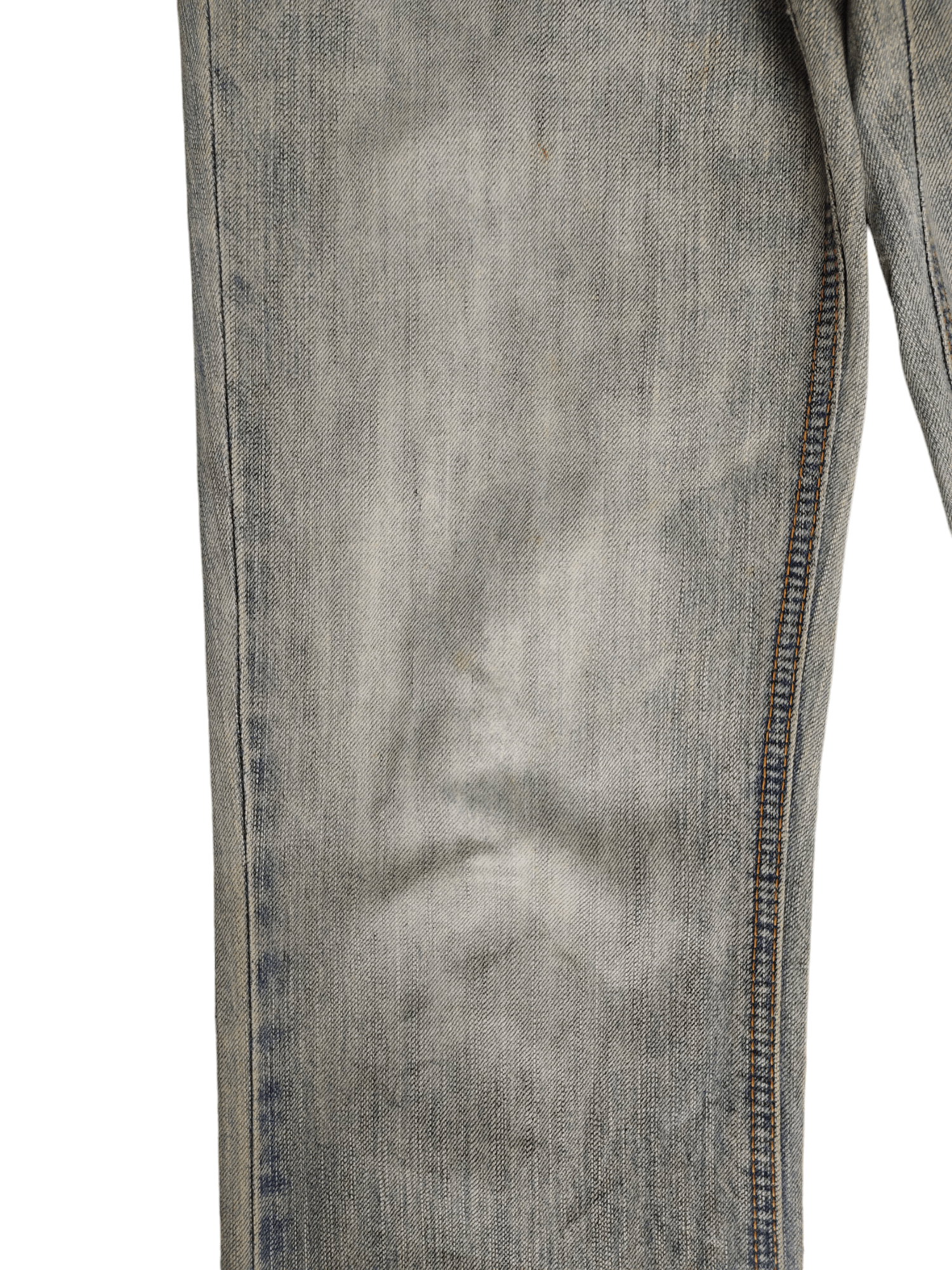 Edwin Flare Jeans Edwin XV Distress Faded Boot Cut Y2k Mudmax Size US 29 - 16 Thumbnail