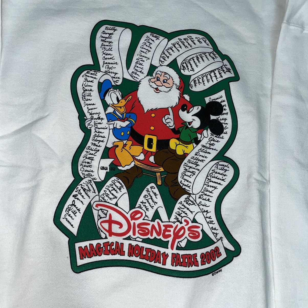 Disney × Vintage Disneyland Magical Holiday Faire 2002 Crewneck Size US L / EU 52-54 / 3 - 2 Thumbnail