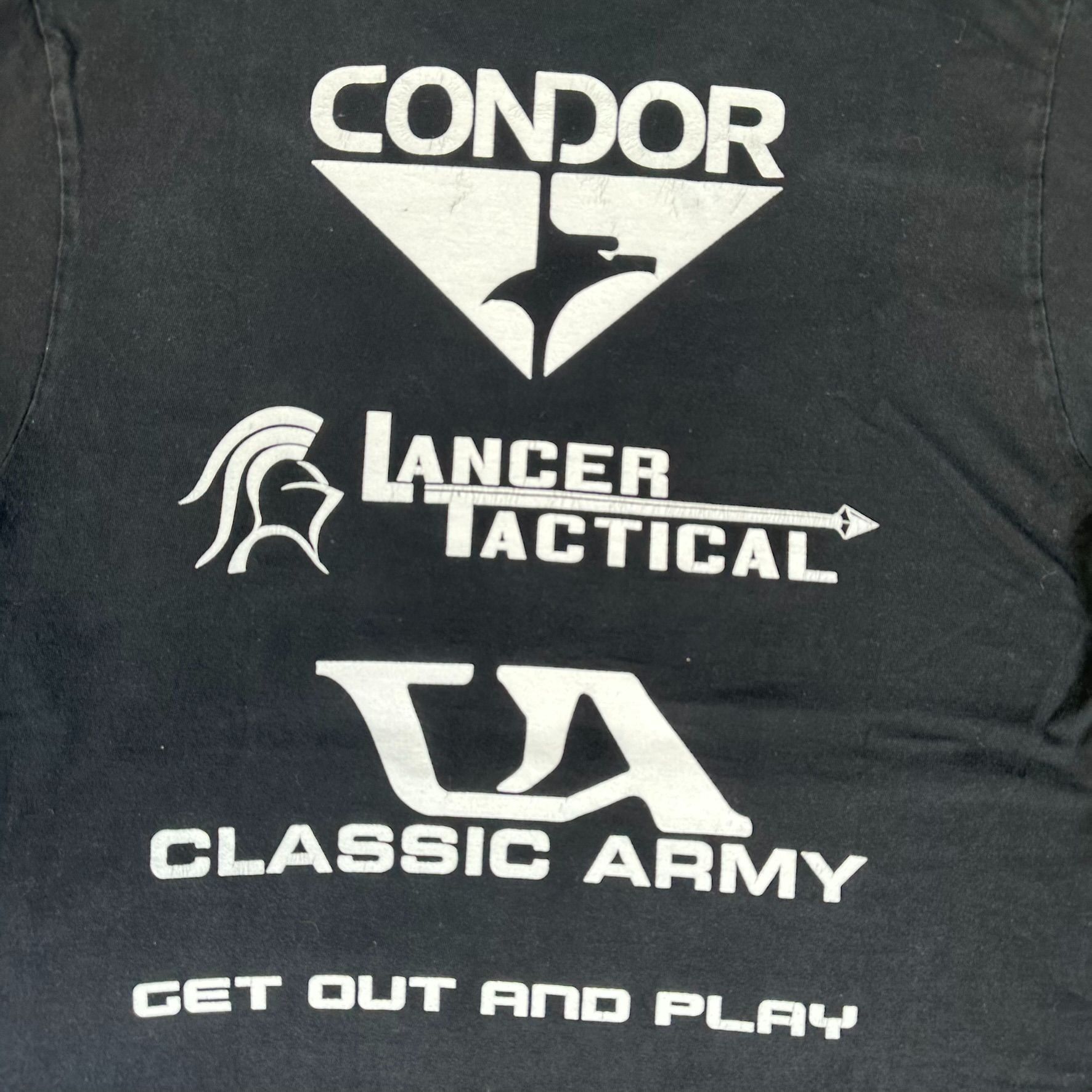 Vintage Vintage Y2K Airsoft GI Soldier T-Shirt Black M/L Tactical Mi Size US M / EU 48-50 / 2 - 6 Thumbnail