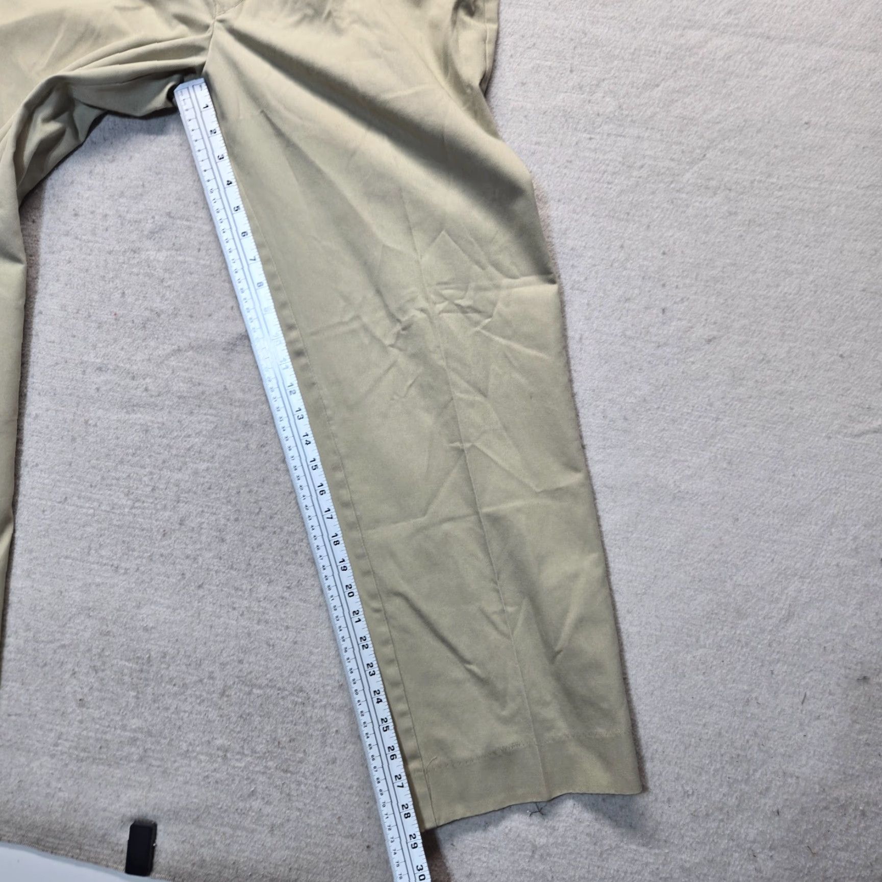 Red Kap Red Kap Pants — Beige Tan Uniform Work Pants Beige 38 x 30 Men’s Regular Straight Flat Front 90s Chino Casual Workwear Size 38 Mens Size US 38 / EU 54 - 7 Thumbnail