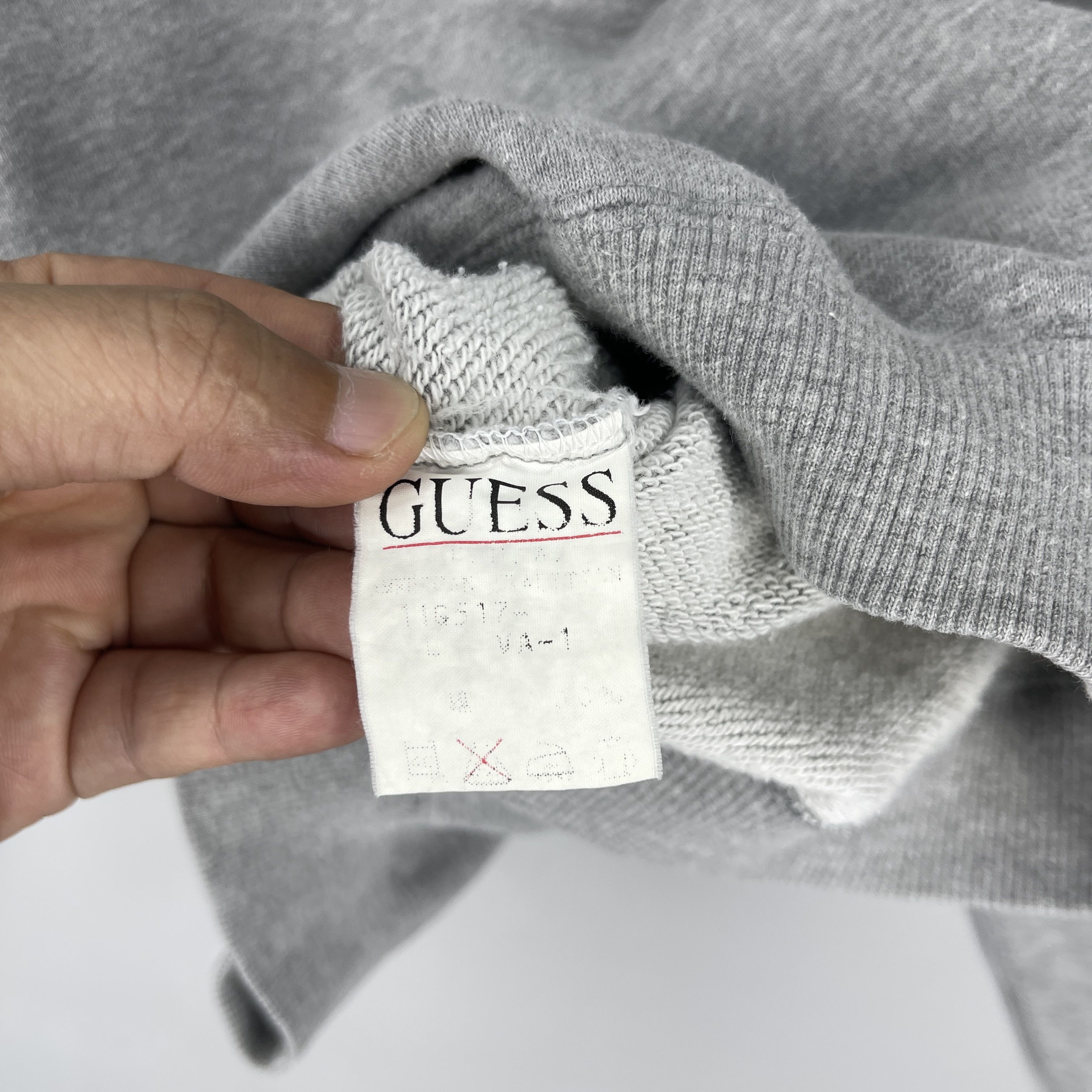 Guess Vintage GUESS JEANS Spellout Big Logo Printed Sweatshirt Size US L / EU 52-54 / 3 - 6 Thumbnail