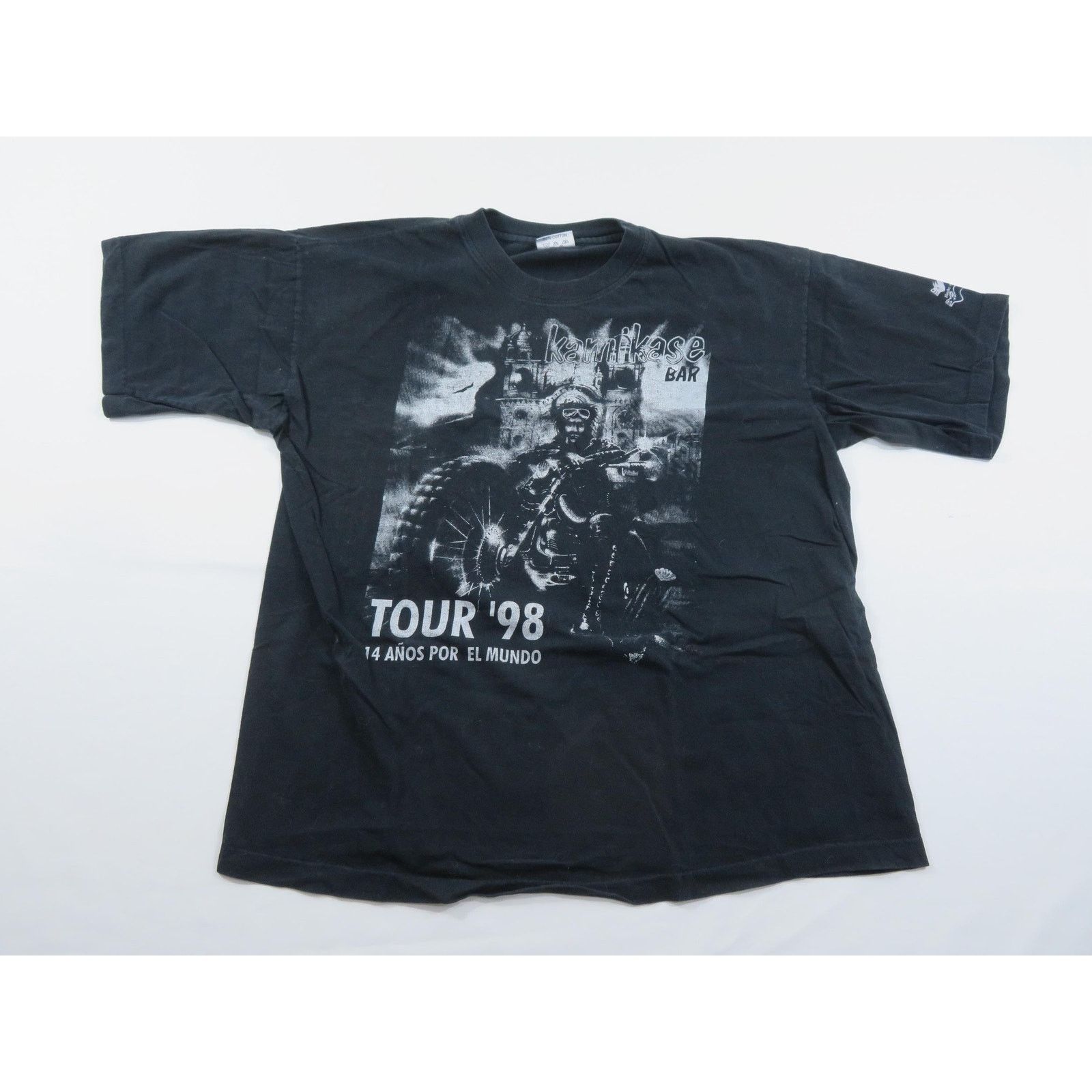 Other Kamikase Bar 1998 Tour Mexican on Motorcycle Black Shirt XL Size US XL / EU 56 / 4 - 1 Thumbnail