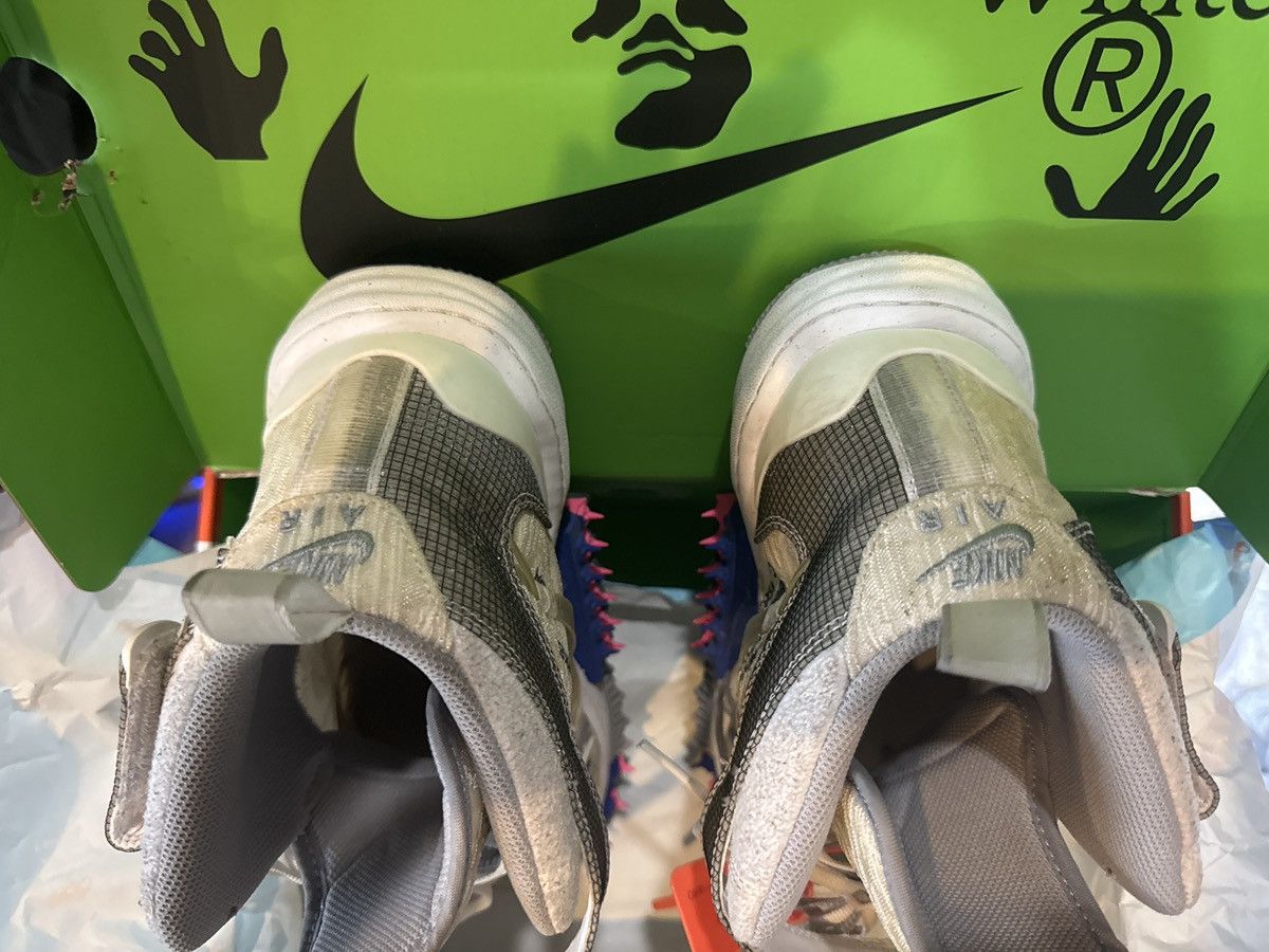 Nike × Off-White Nike Off-White Air Force mid white multi Size US 11.5 / EU 44-45 - 6 Thumbnail