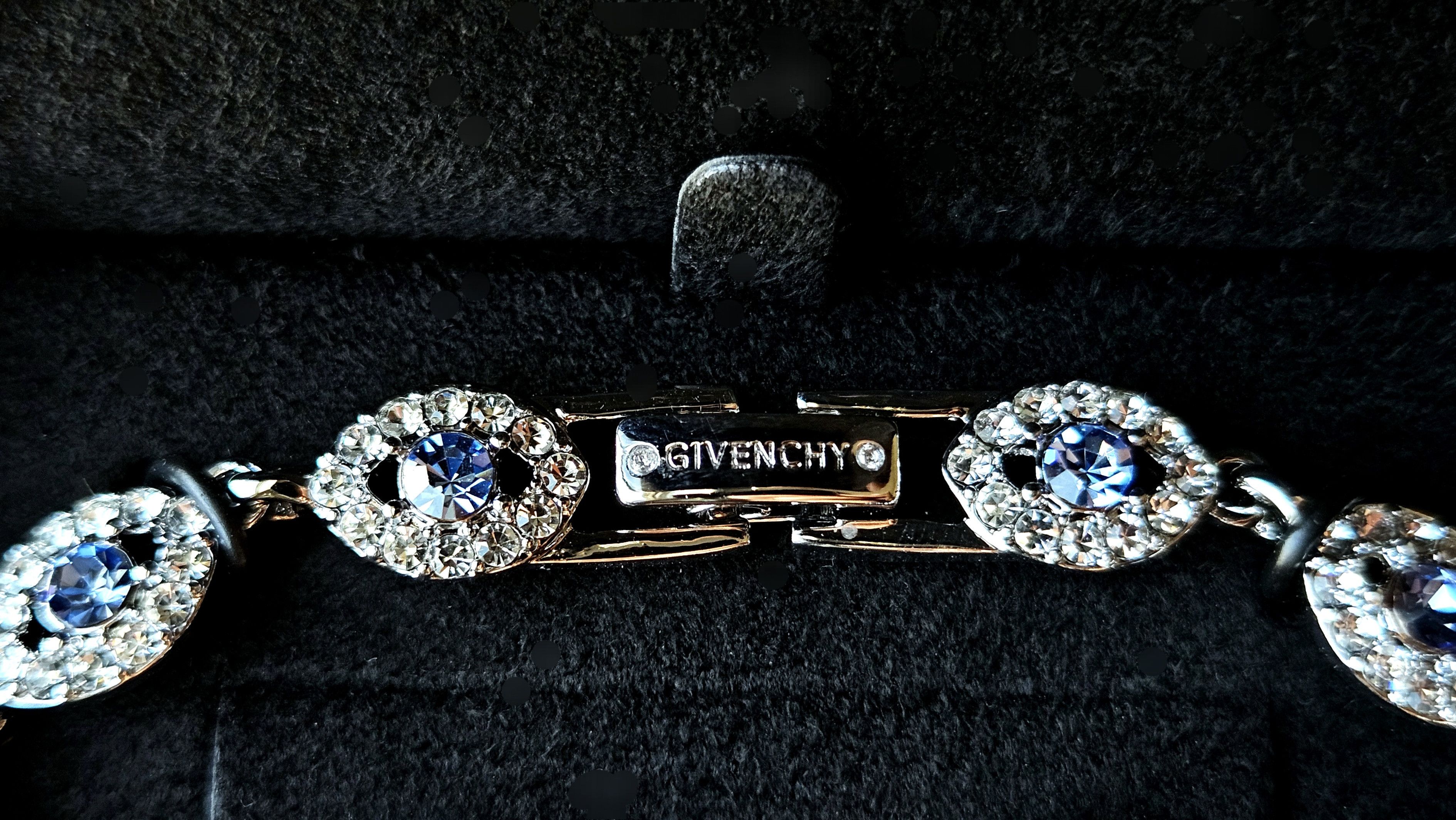 Givenchy 🩵 Aqua Silver Flex Eye Bracelet💎👁️ Size ONE SIZE - 3 Thumbnail