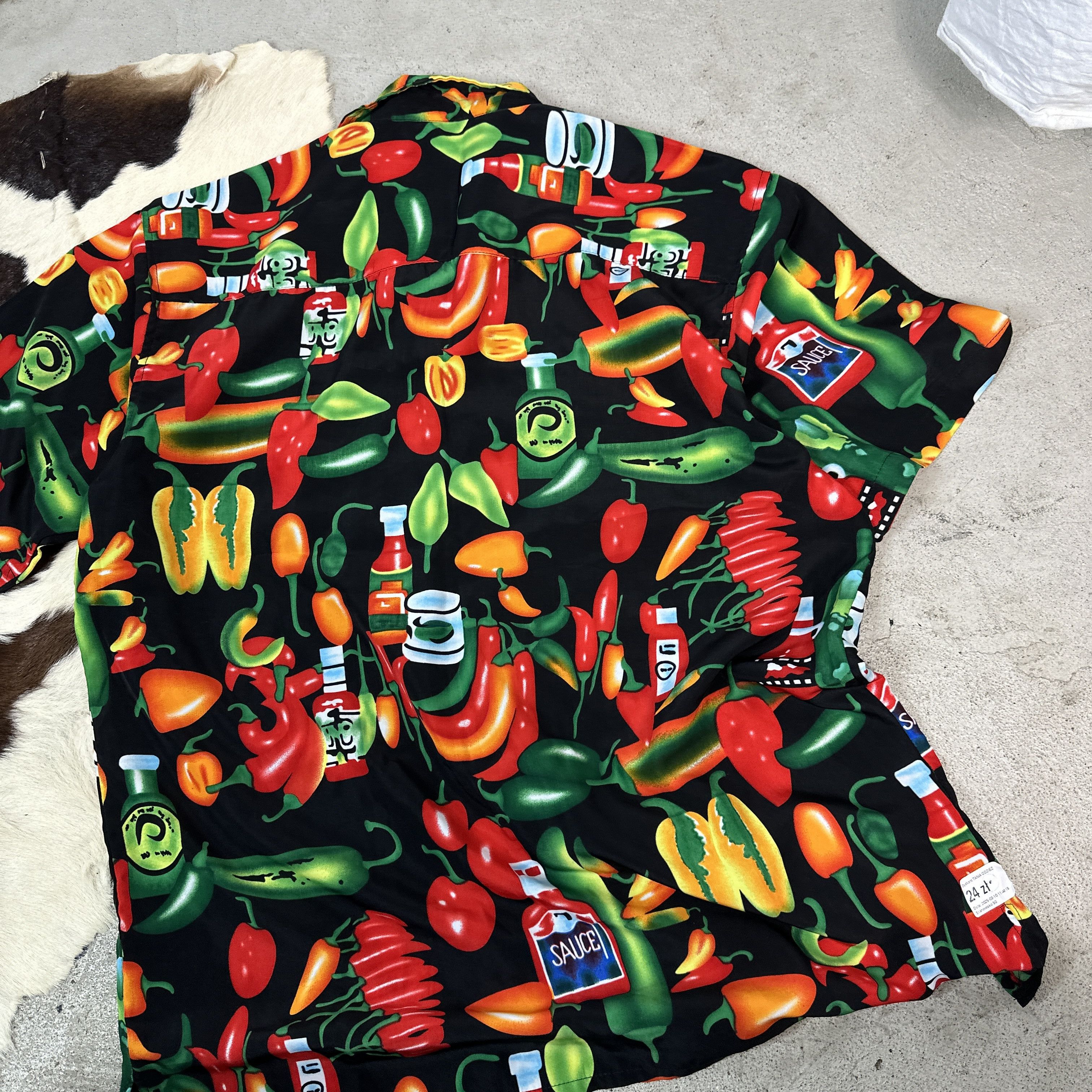 Vintage Vintage Spicy Chilli Summer Shirt Size US L / EU 52-54 / 3 - 4 Thumbnail