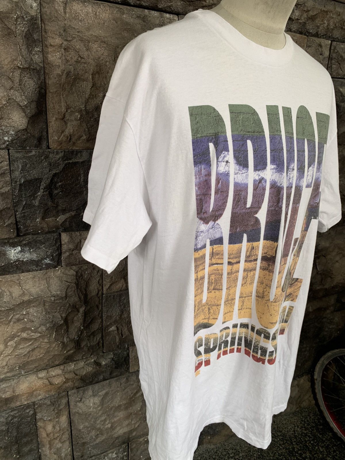Vintage Vintage 90s Bruce Springsteen World Tour T shirt Size US XL / EU 56 / 4 - 5 Thumbnail