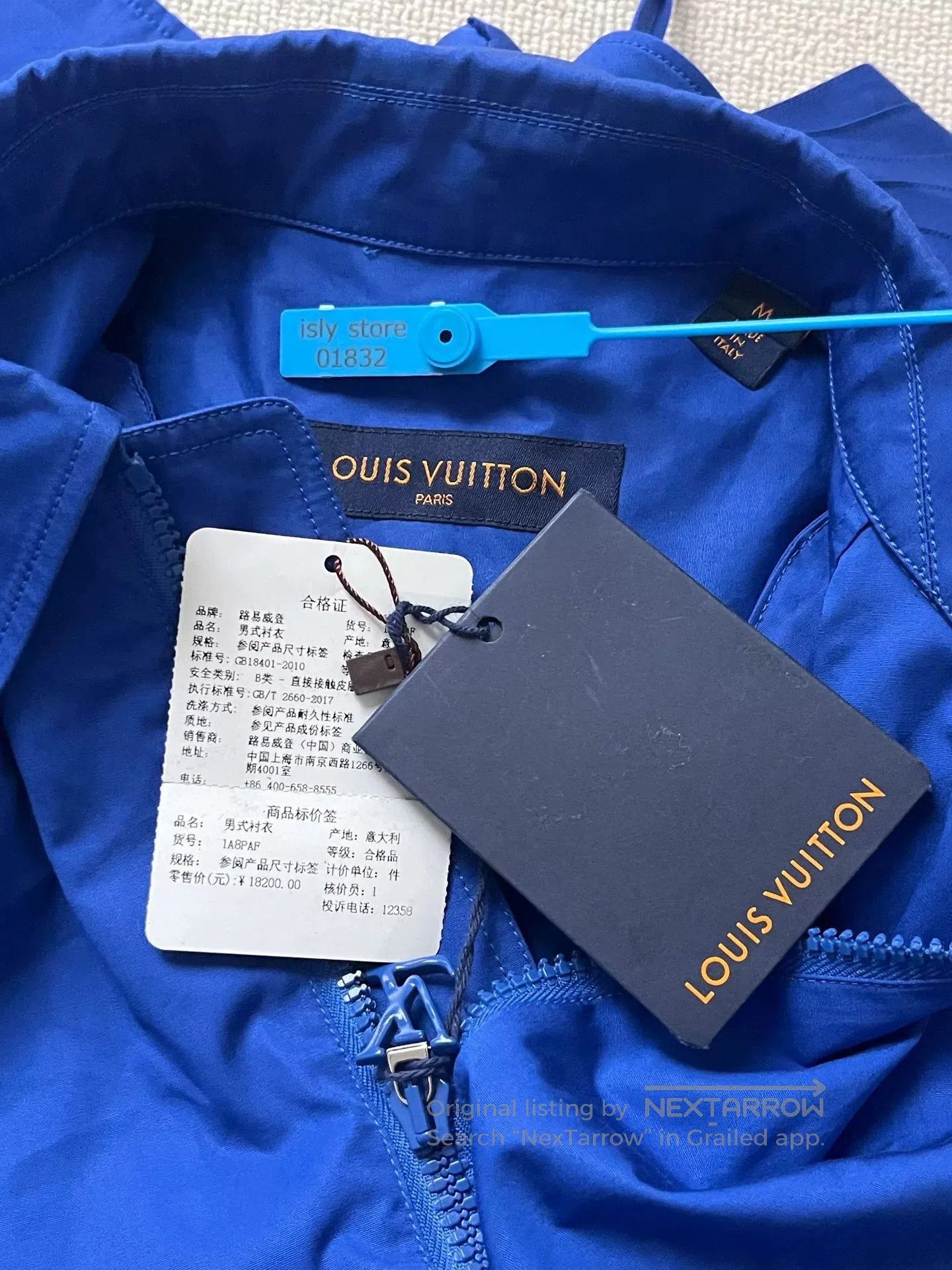Louis Vuitton louis vuitton blue long sleeve shirt. Size US M / EU 48-50 / 2 - 4 Thumbnail