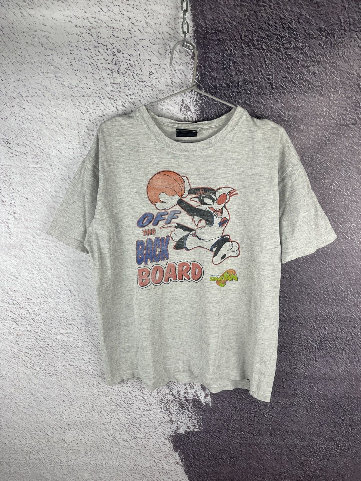 Vintage Space Jam vintage 1997 off the back board Warner bros tee Size US L / EU 52-54 / 3 - 1 Thumbnail