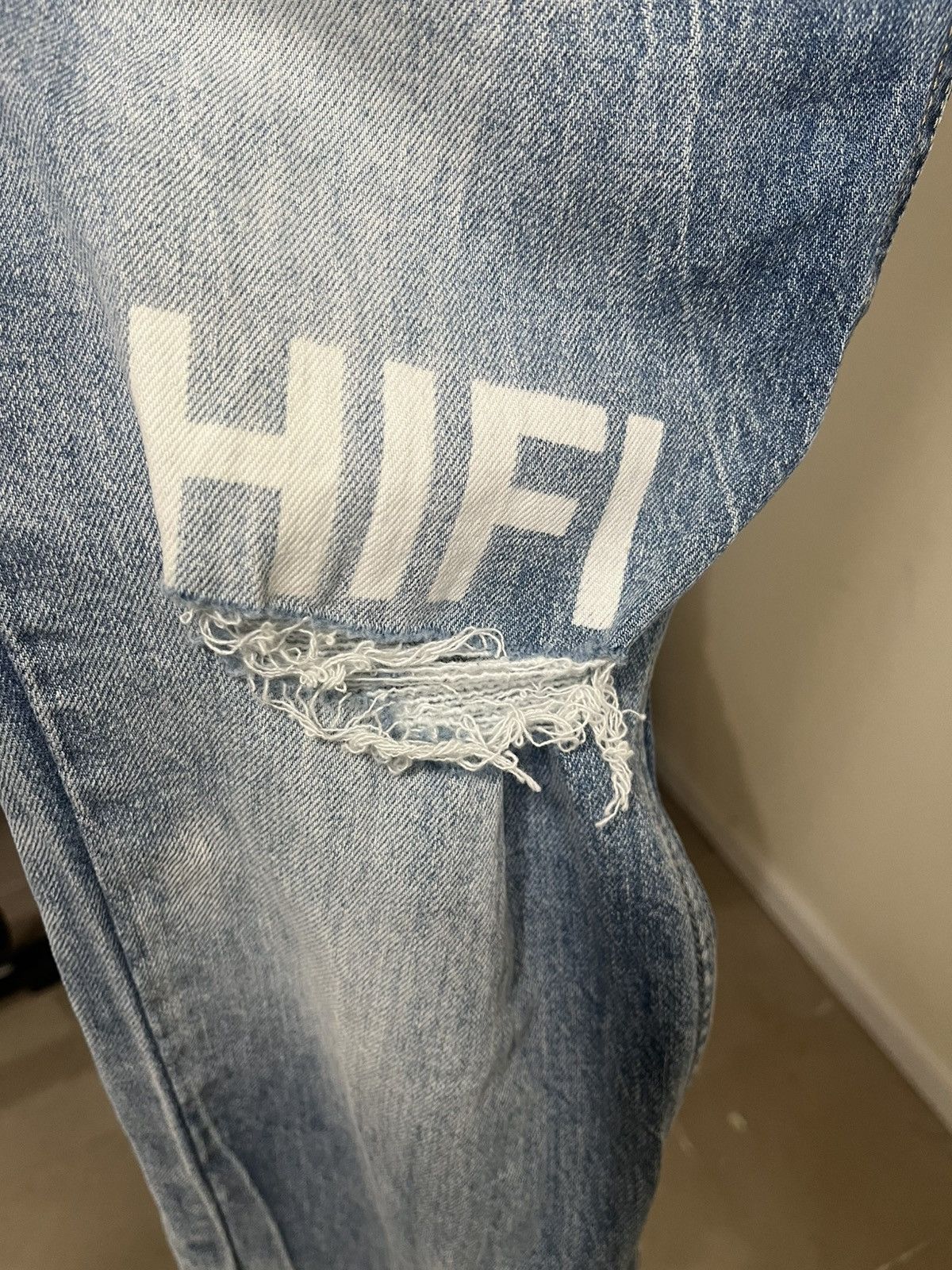 Ksubi Ksubi Distressed Light Wash Denim Jeans Sz 36 Size US 36 / EU 52 - 3 Thumbnail