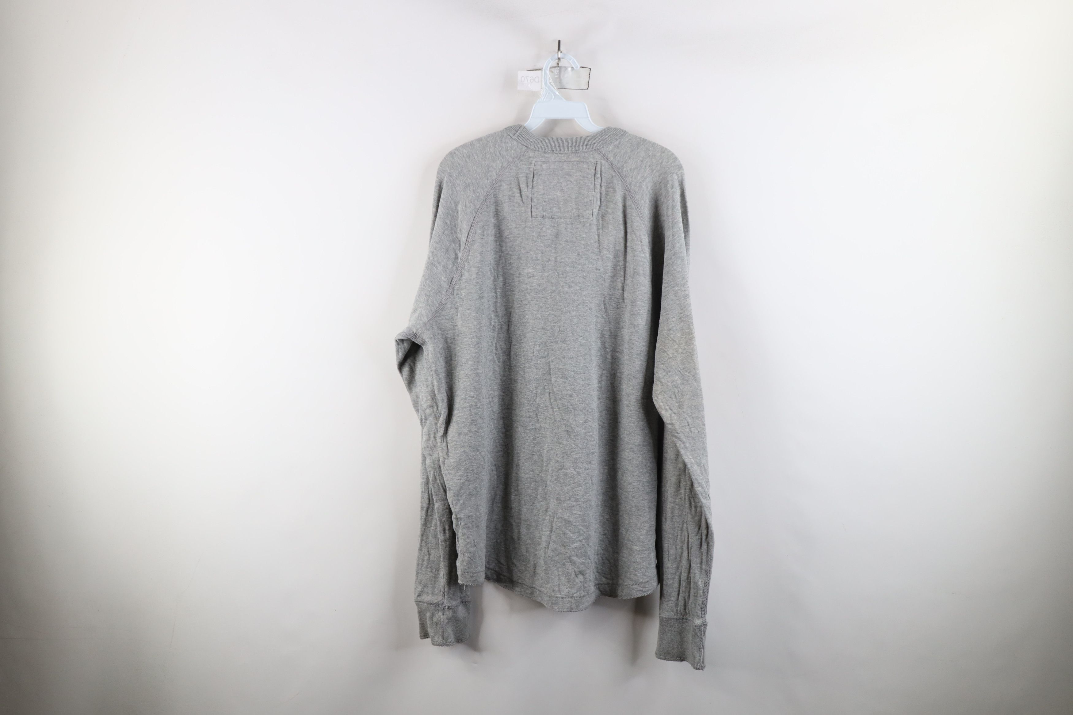 Abercrombie & Fitch × Vintage Vintage Abercrombie & Fitch Spell Long Sleeve T-Shirt Gray Size US XXL / EU 58 / 5 - 11 Thumbnail