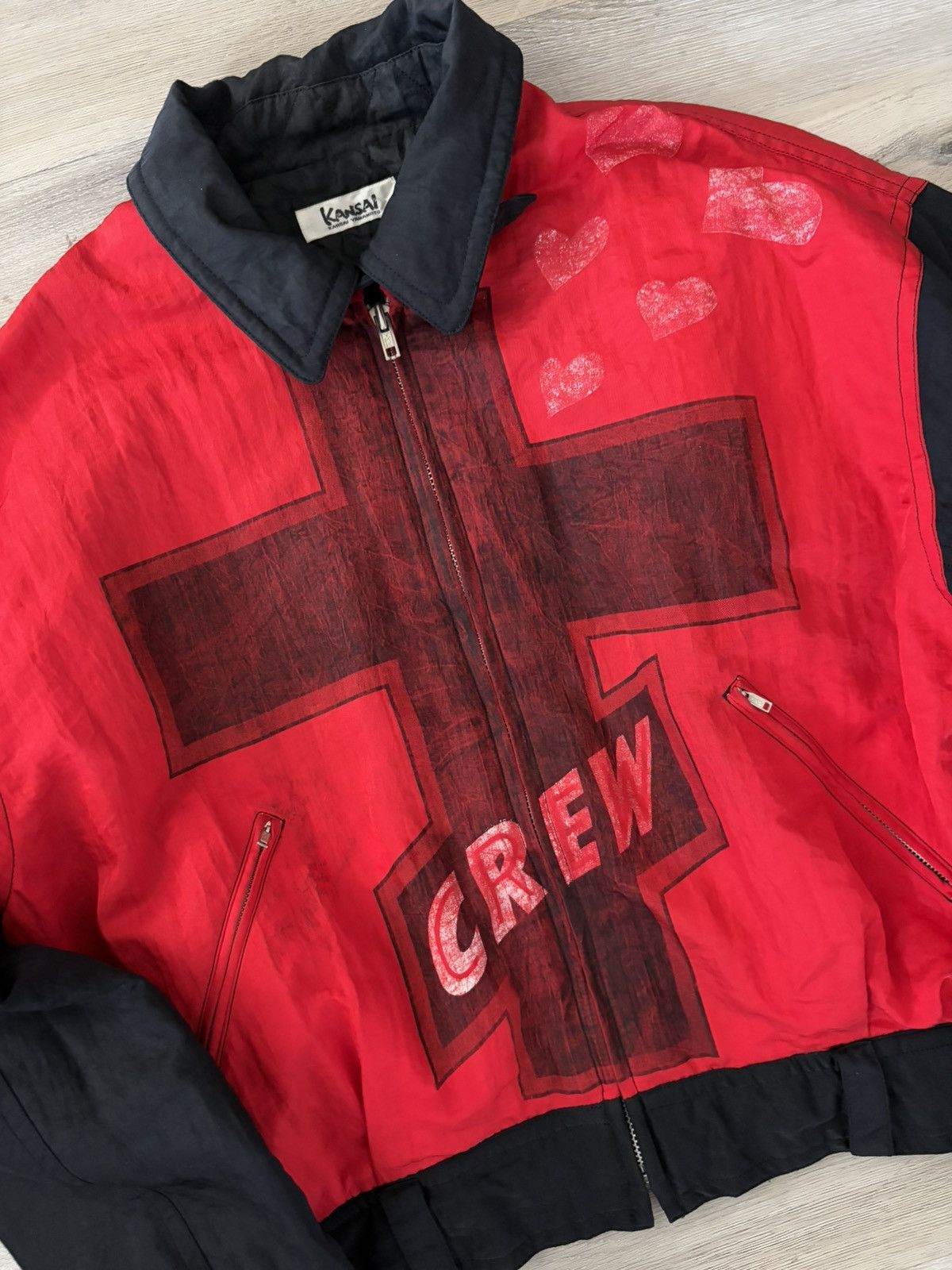 Kansai Yamamoto 90s Kansai Yamamoto Hello Russia! Jacket Size US M / EU 48-50 / 2 - 2 Thumbnail