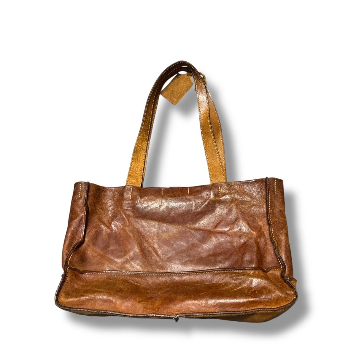 Japanese Brand × Vintage Guate leather tote bag Size ONE SIZE - 6 Thumbnail