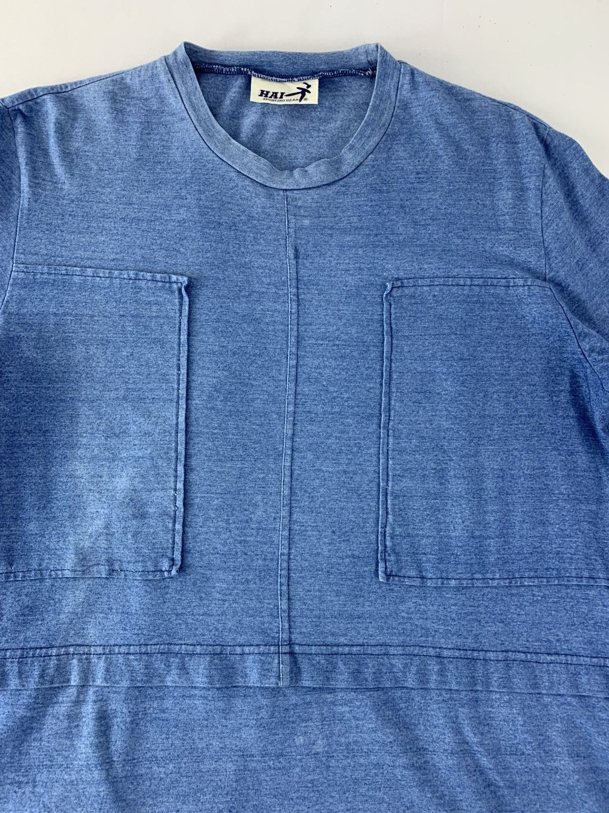 Hai Sporting Gear Hai Sporting Gear Issey Miyake Indigo Blue Longsleeve Plain Size L / US 10 / IT 46 - 3 Thumbnail