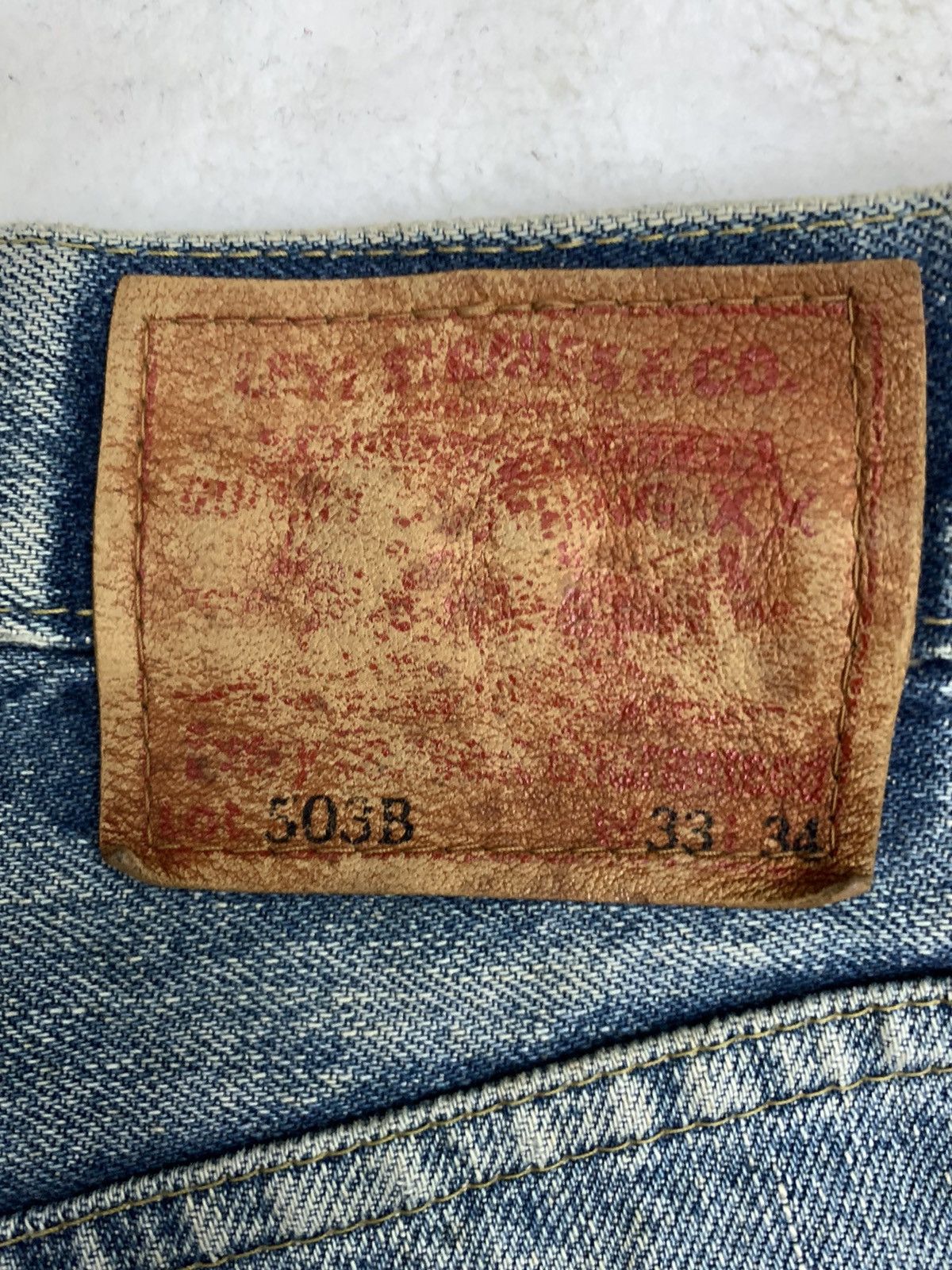 Levi's × Vintage Vintage 90’s LEVI’S big E Selvedge Denim Size US 32 / EU 48 - 11 Thumbnail