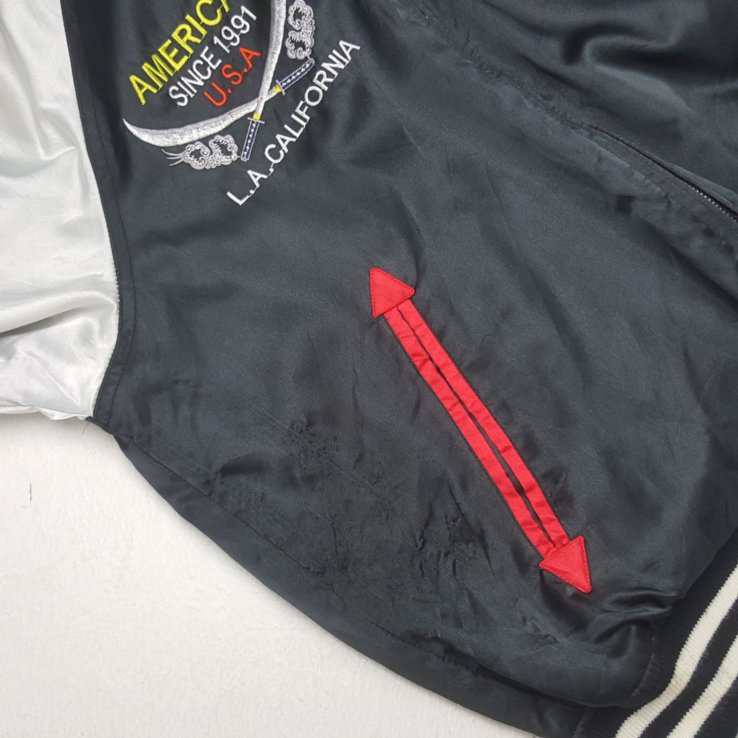 Vintage Vintage Sukajan Shoot One American Los Angeles Jacket Size US M / EU 48-50 / 2 - 15 Thumbnail