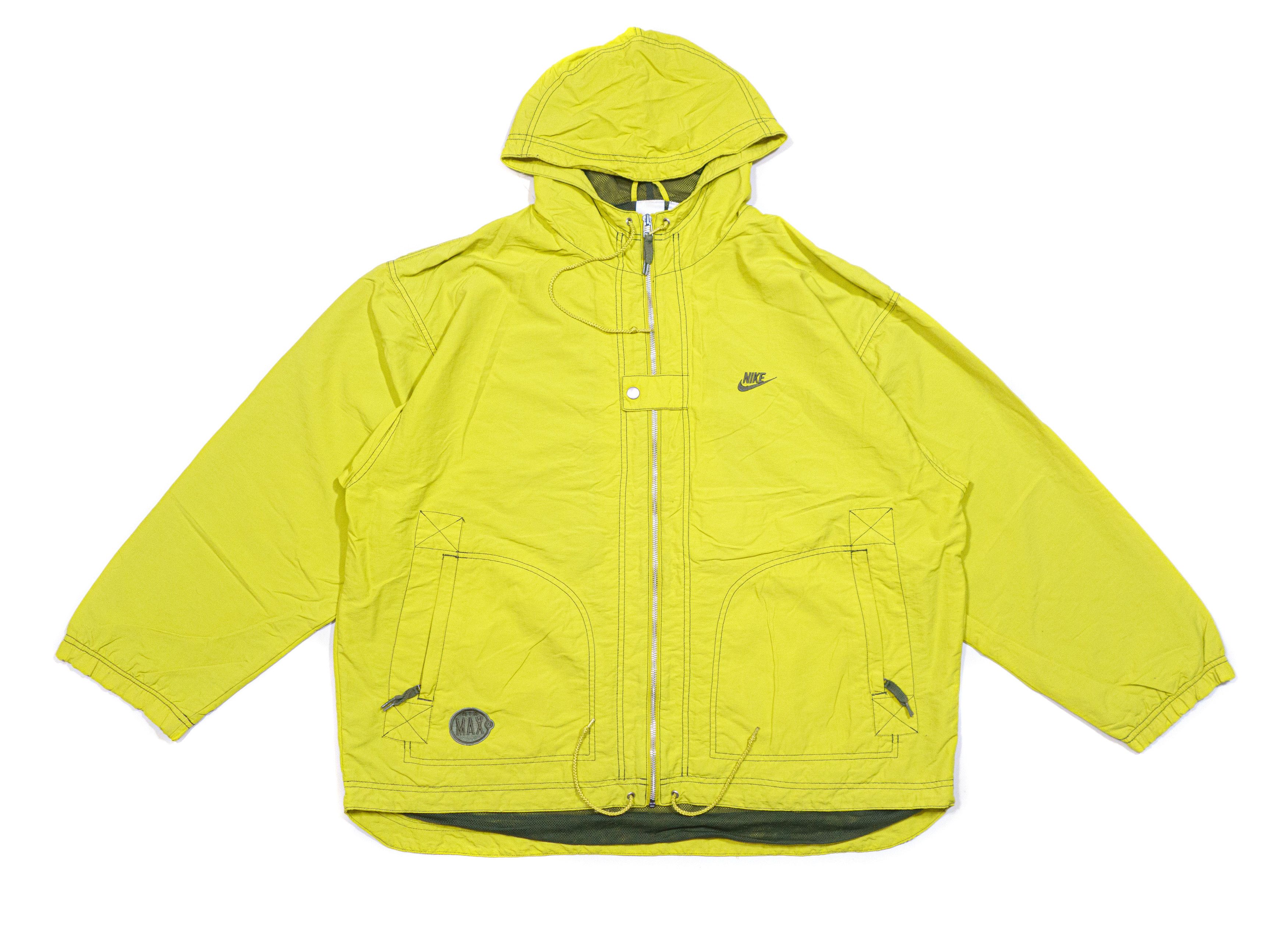 Nike 90S AirMax Big Logo Nylon Baggy Jacket Size US XL / EU 56 / 4 - 1 Thumbnail