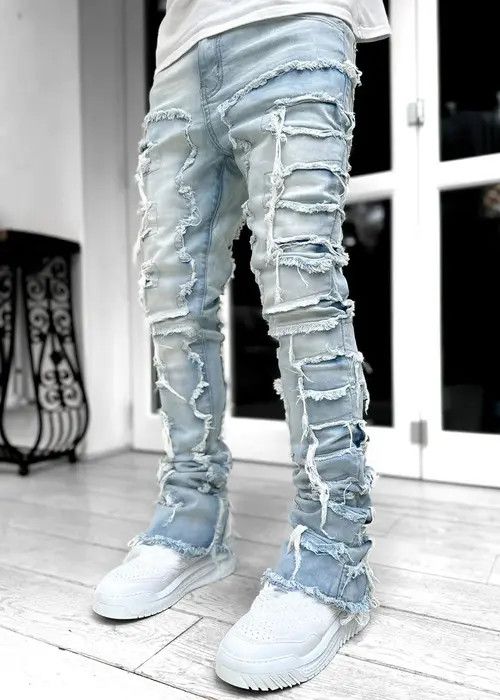 Japanese Brand Hikaru x Inoue #25 Streetwise Stretch Pants Jeans Size US 38 / EU 54 - 3 Thumbnail