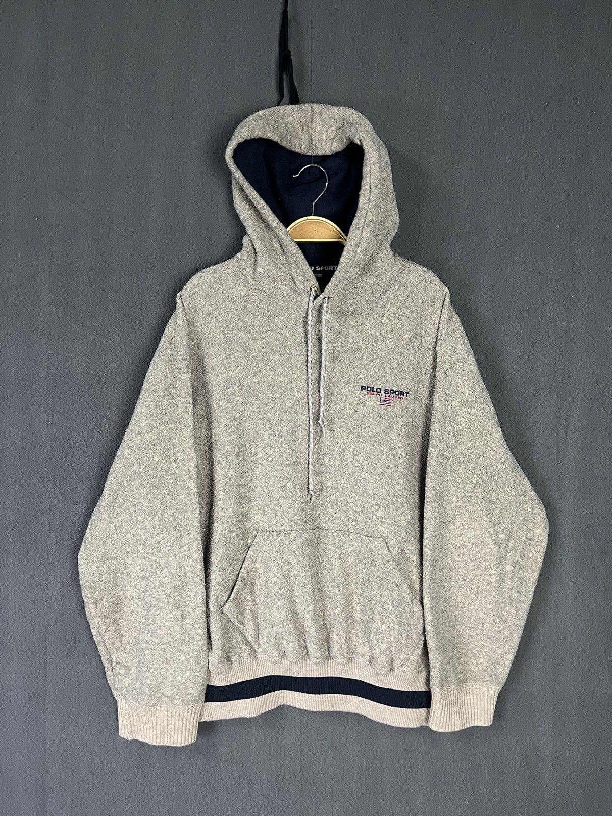 Polo Ralph Lauren × Vintage Vintage Polo Sport Ralph Lauren Hoodie Size US M / EU 48-50 / 2 - 1 Thumbnail