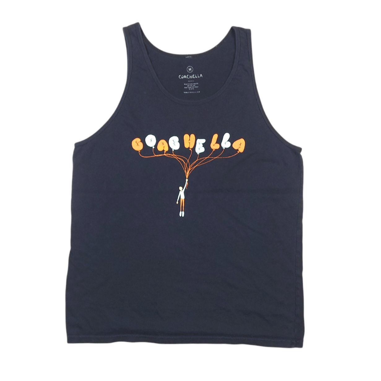 Band Tees Coachella 2017 Balloons Art Line Up Double-Sided Tank Top Size US M / EU 48-50 / 2 - 2 Thumbnail