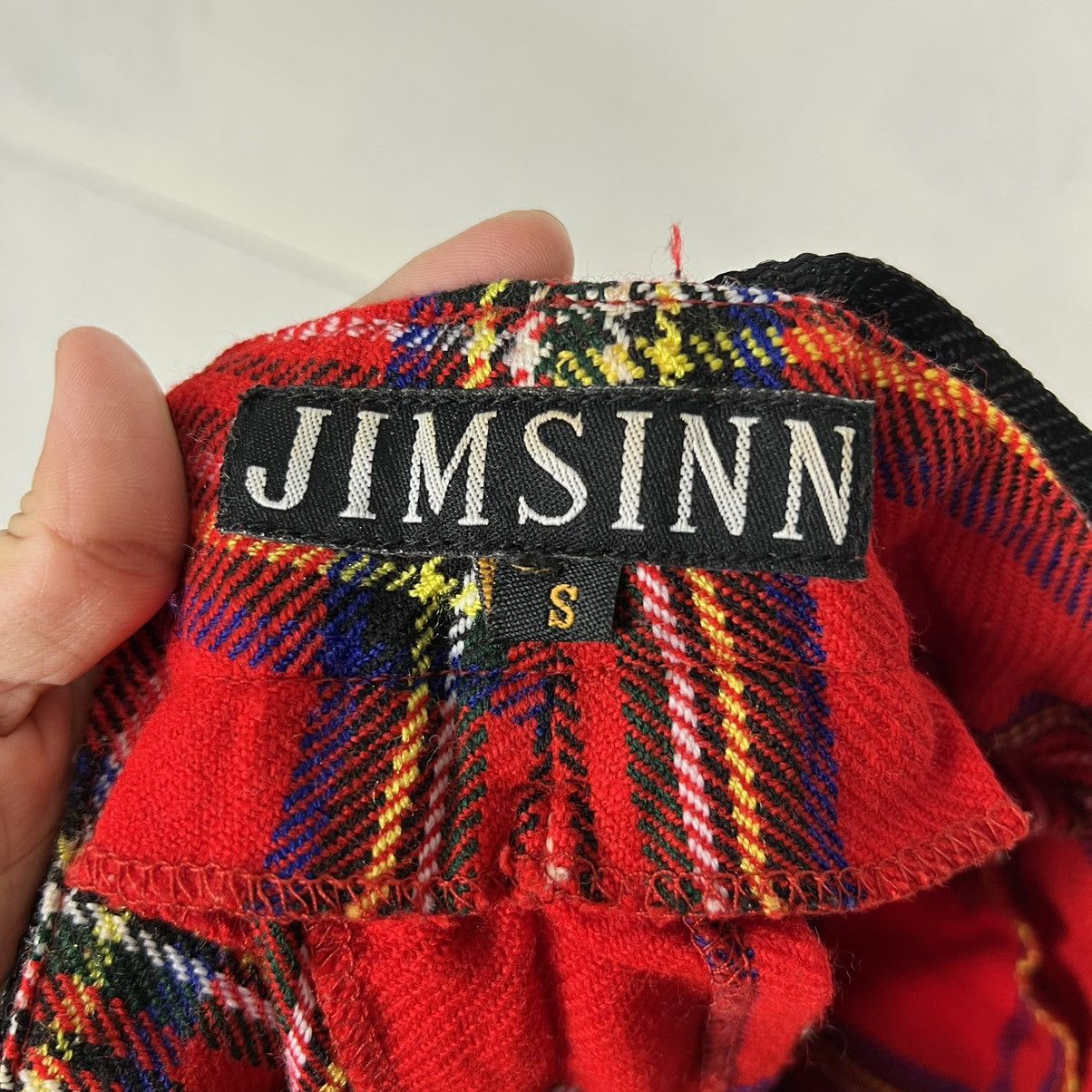 Designer × Seditionaries 🔥 RIOT CHAOS JIMSINN TARTAN CYBERPUNK Size US 33 - 9 Thumbnail