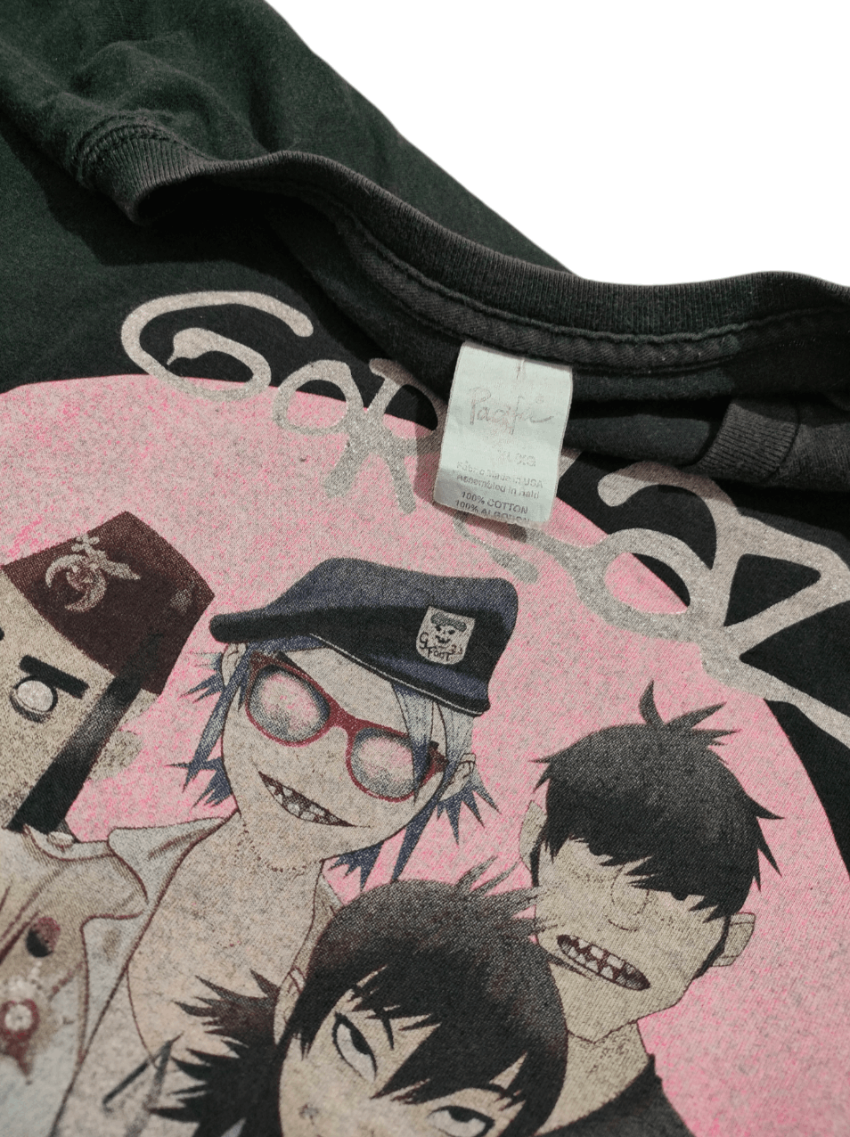 Band Tees × Vintage Vintage Y2K GORILLAZ Band T-Shirt Size US XL / EU 56 / 4 - 3 Thumbnail
