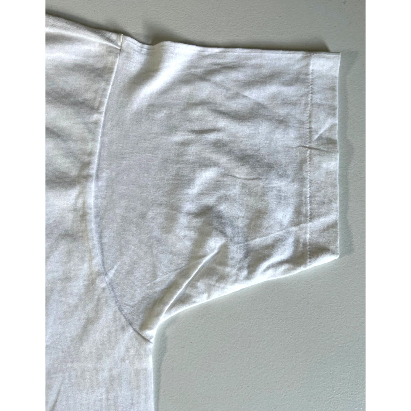 Fruit Of The Loom VINTAGE Fruit of the Loom The Farm USA T-Shirt Unisex Adults XL White USA 90s Monuments of America FOTL Double-Sided Graphic Print Size US XL / EU 56 / 4 - 6 Thumbnail
