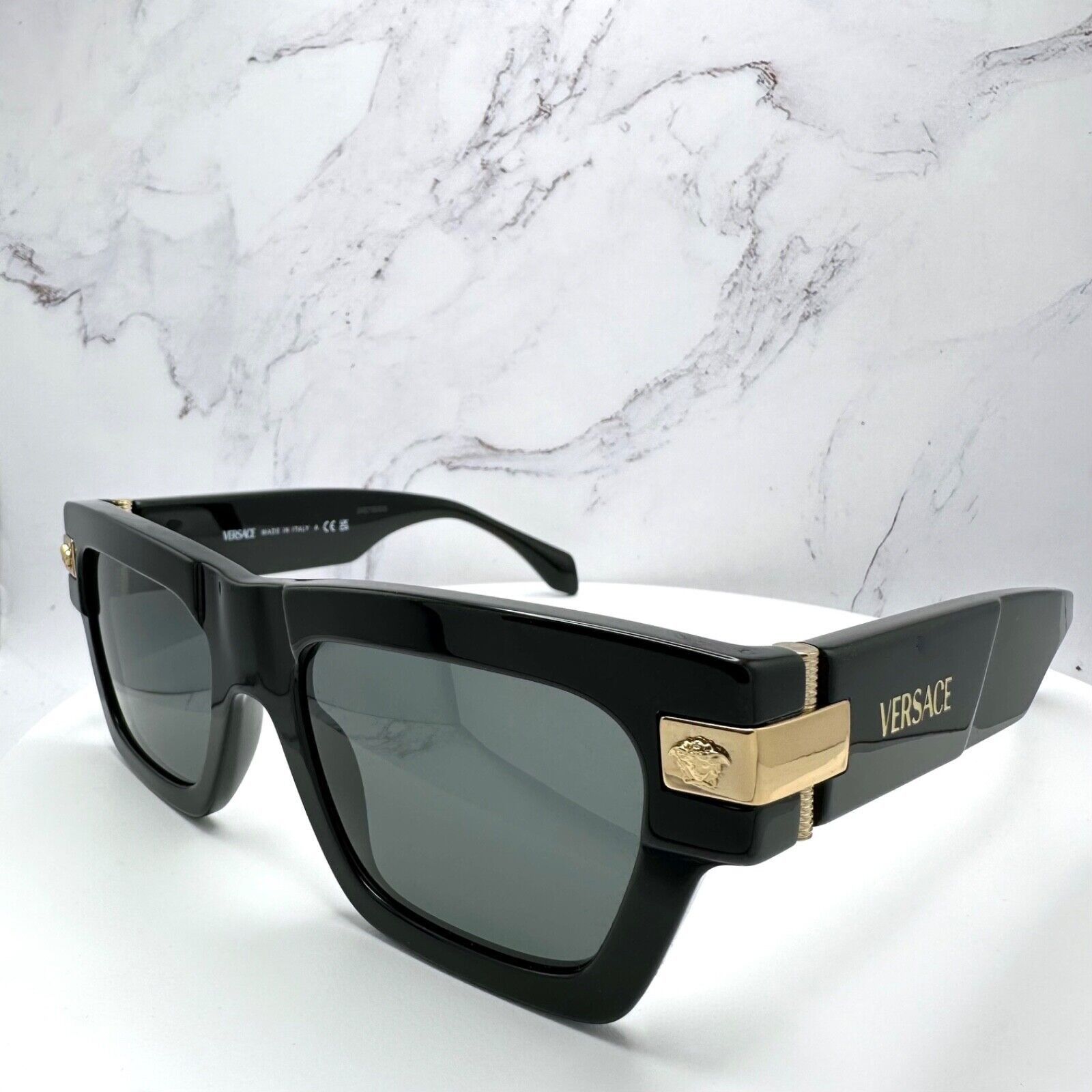Versace VERSACE Sunglasses Black Gold Special Project Dwayne Wade Size ONE SIZE - 12 Thumbnail